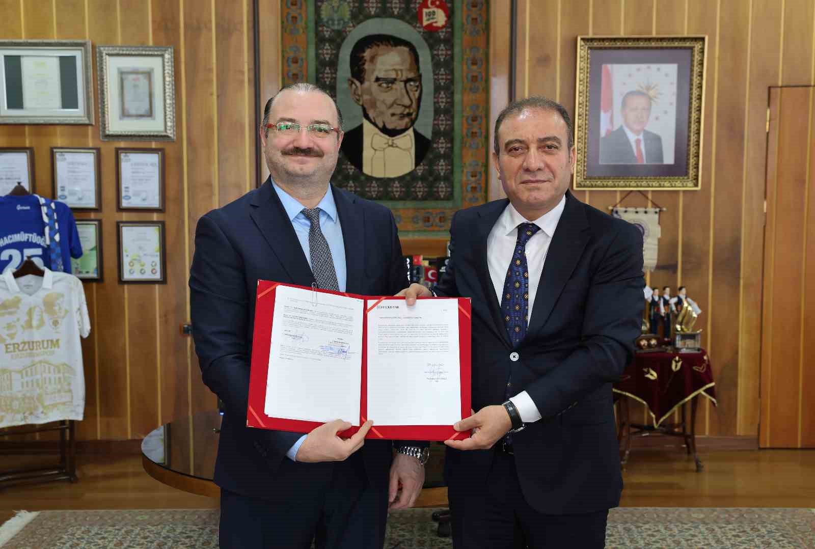 Atat&uuml;rk &Uuml;niversitesi personeline tarihi promosyon anlaşması
