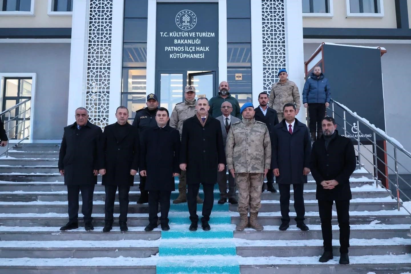 Vali Bozkurt, Patnos&rsquo;ta incelemelerde bulundu
