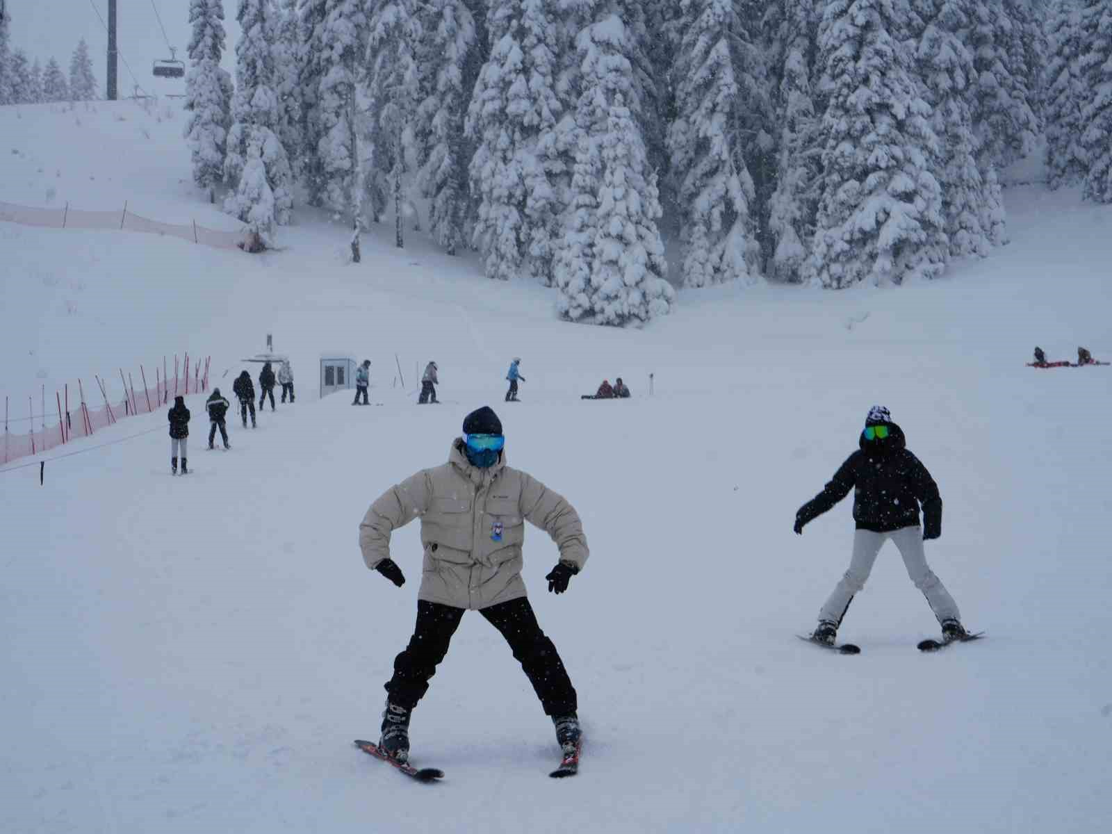 Ilgaz Dağı’nda hafta sonu yoğunluğu