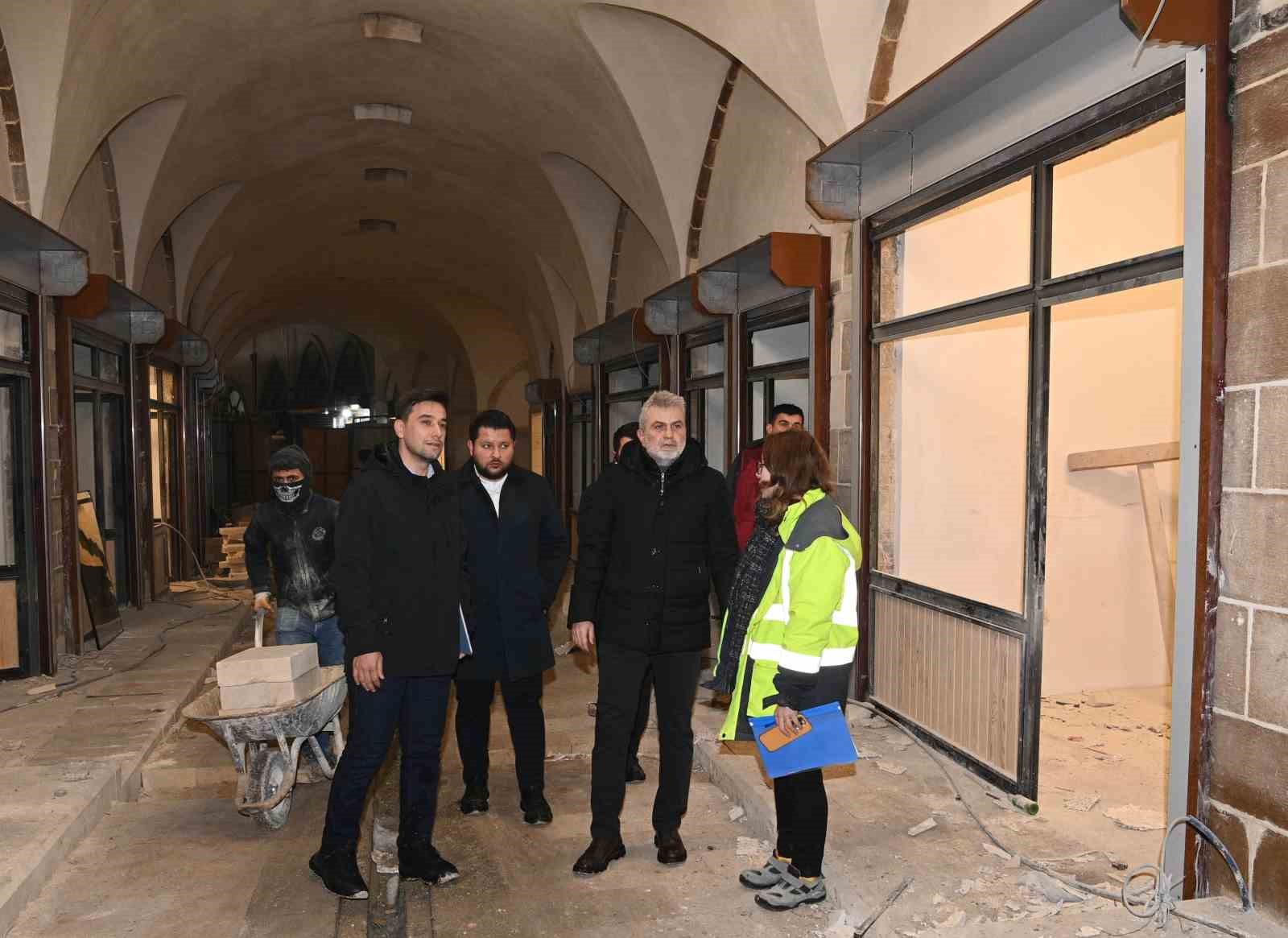 Başkan Görgel: "Tarihi Kapalı Çarşı’mızın restorasyonu tamamlanıyor"