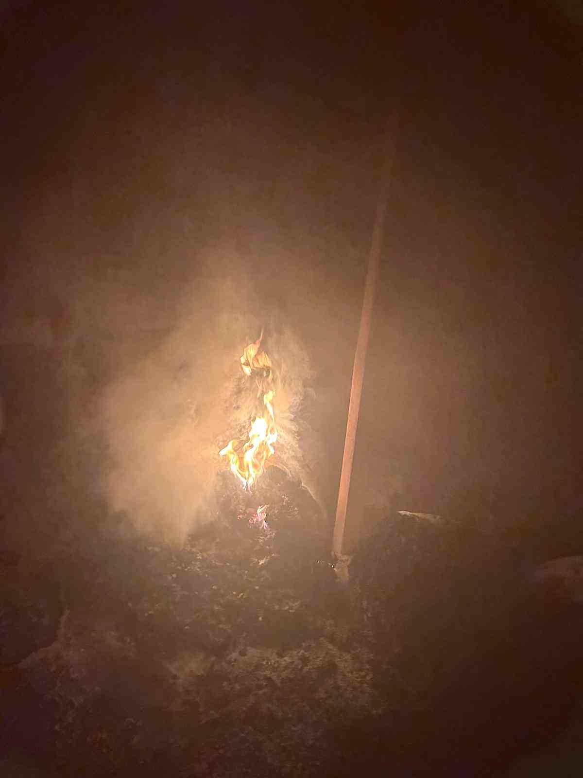 Ekipler bu kez itfaiye ekipleri i&ccedil;in yol a&ccedil;tı
