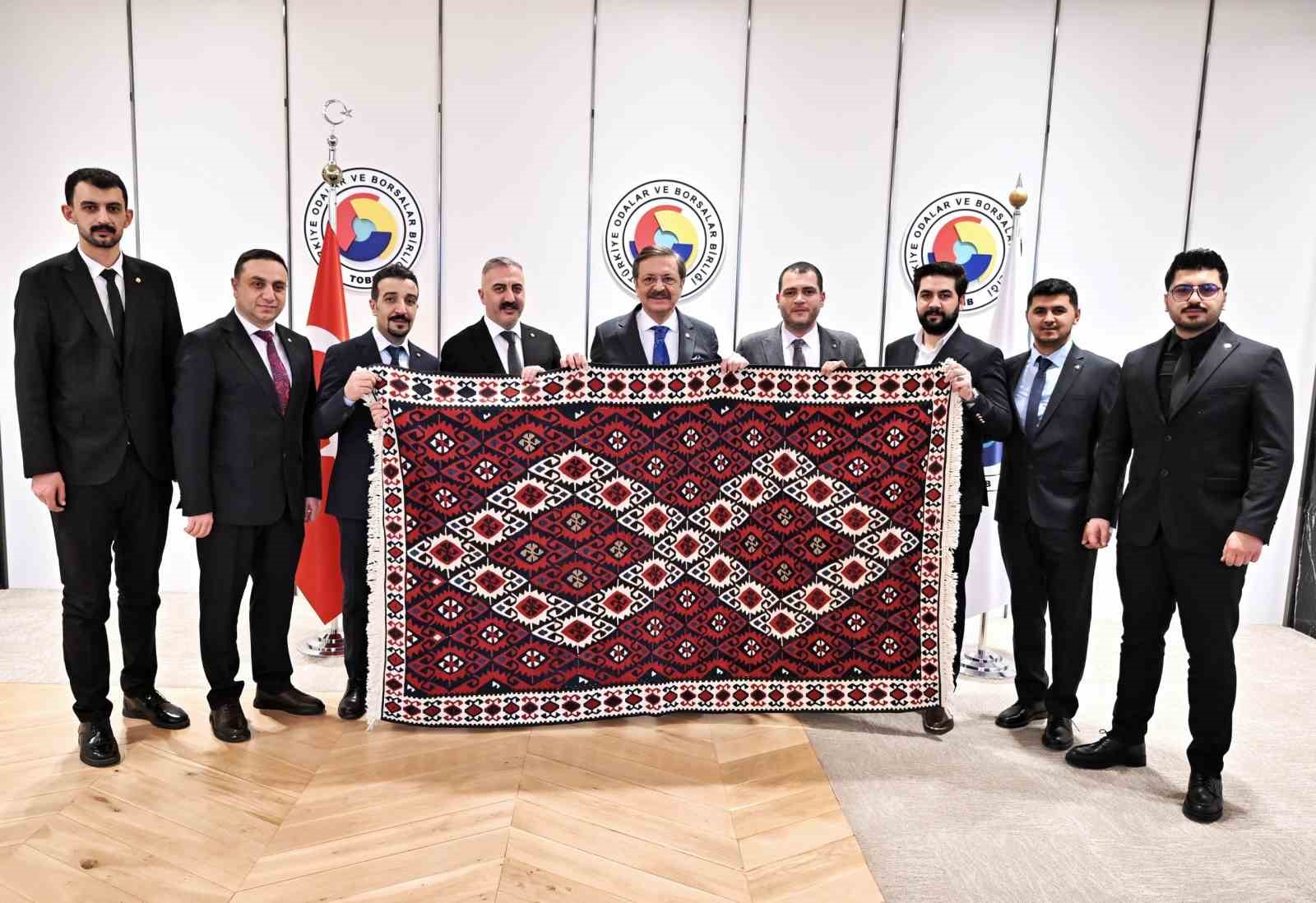 TOBB Van GGK’dan Hisarcıklıoğlu’na ziyaret