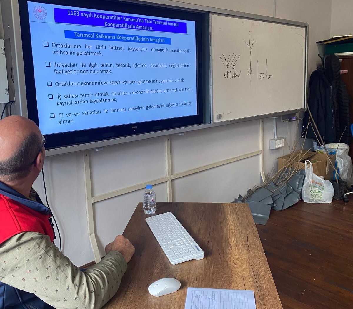 İyi tarım uygulamaları eğitimi ger&ccedil;ekleştirildi
