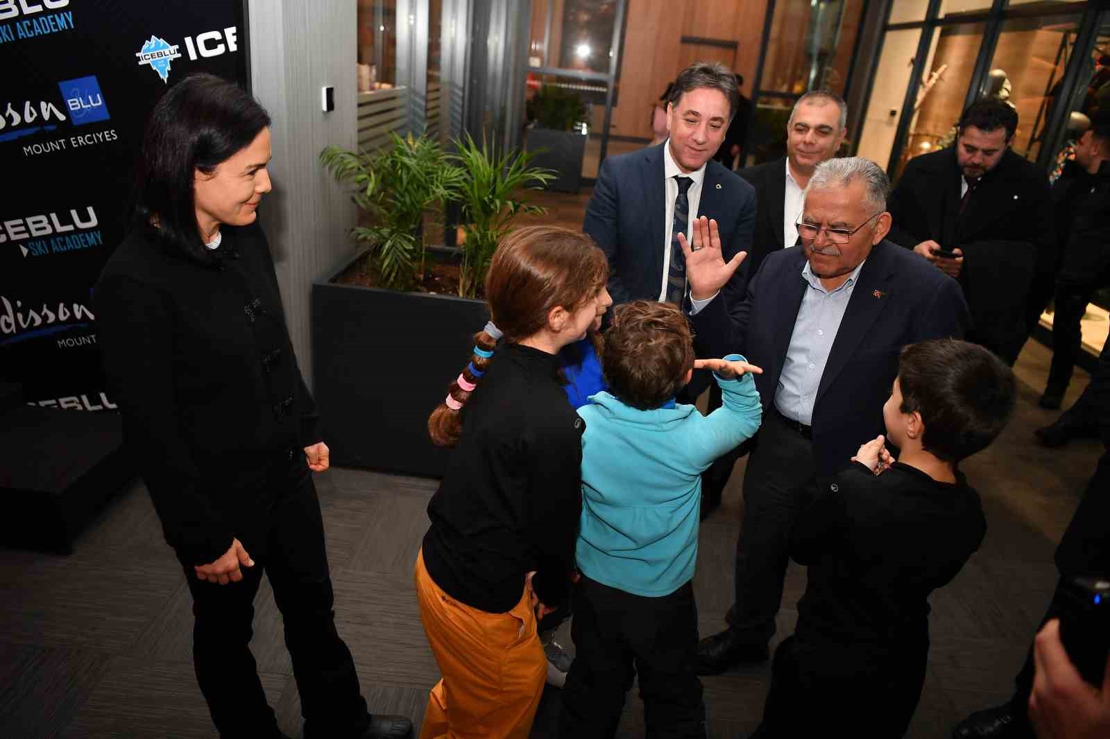 Dünyanın dört bir yanından gelen misafirlerden Erciyes’e övgü