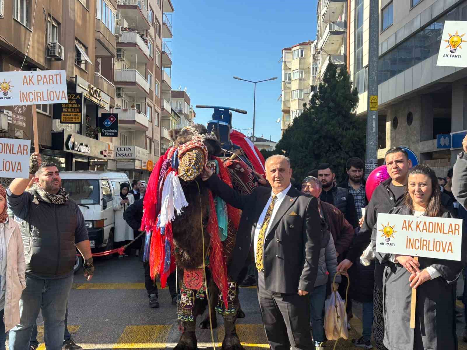 Cumhurbaşkanı Erdoğan, Aydın&rsquo;da develerle karşılanacak
