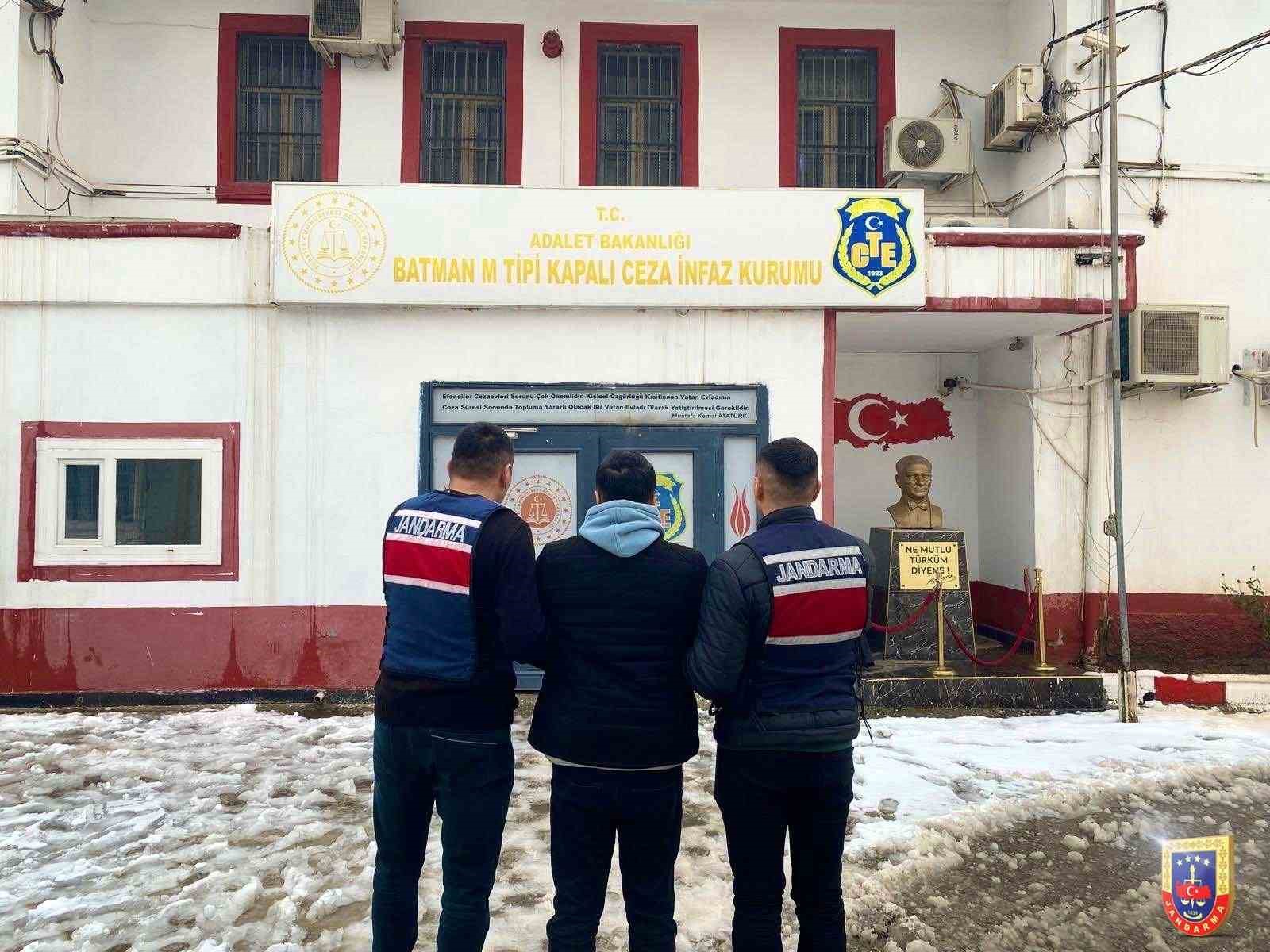 Gercüş’te uyuşturucu ticareti suçundan aranan hükümlü yakalandı