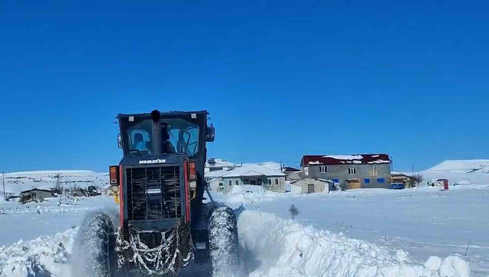 Malatya’da 176 mahalle yolu ulaşıma açıldı