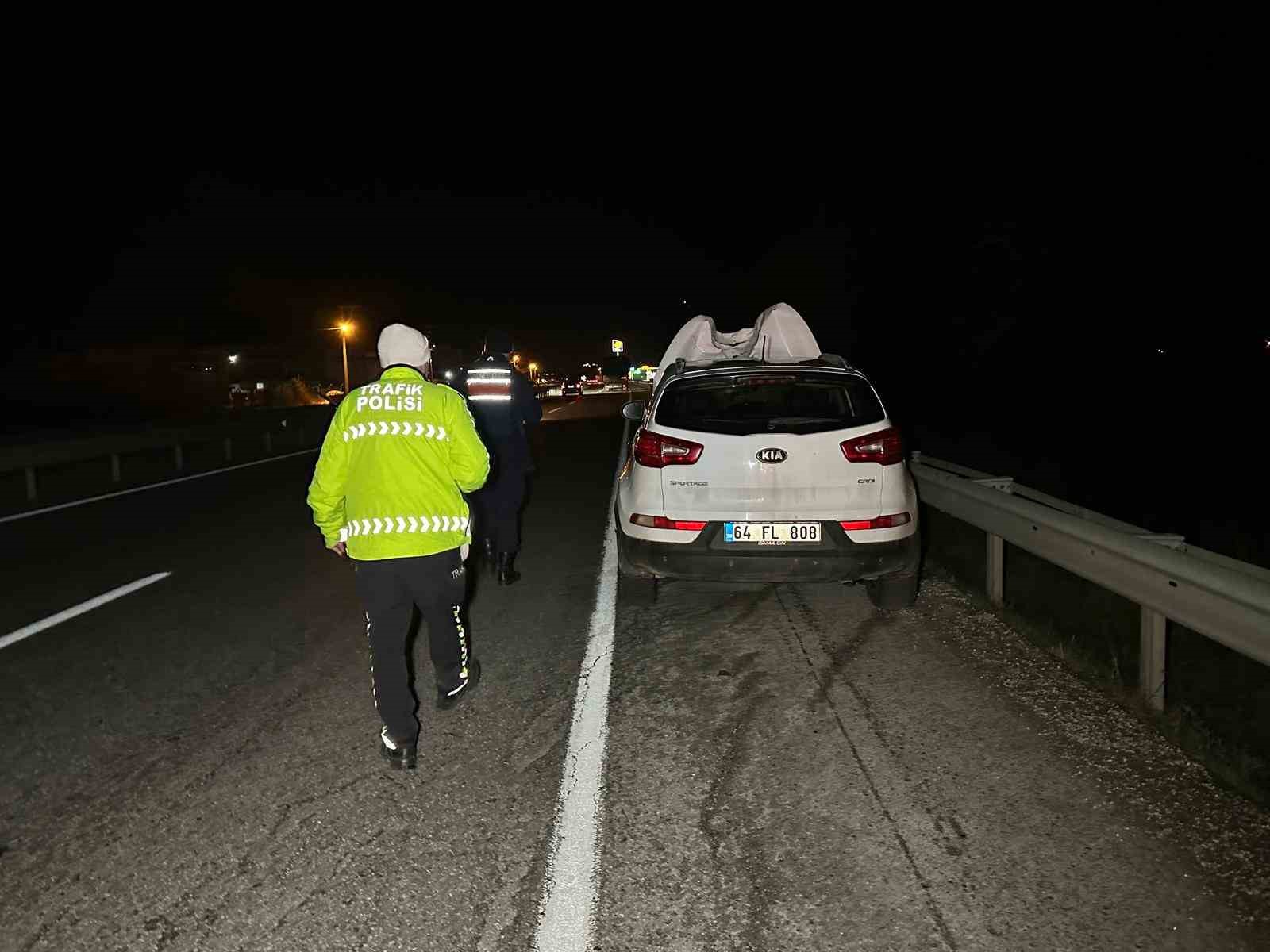 Uşak&rsquo;ta cipin &ccedil;arptığı yaya hayatını kaybetti
