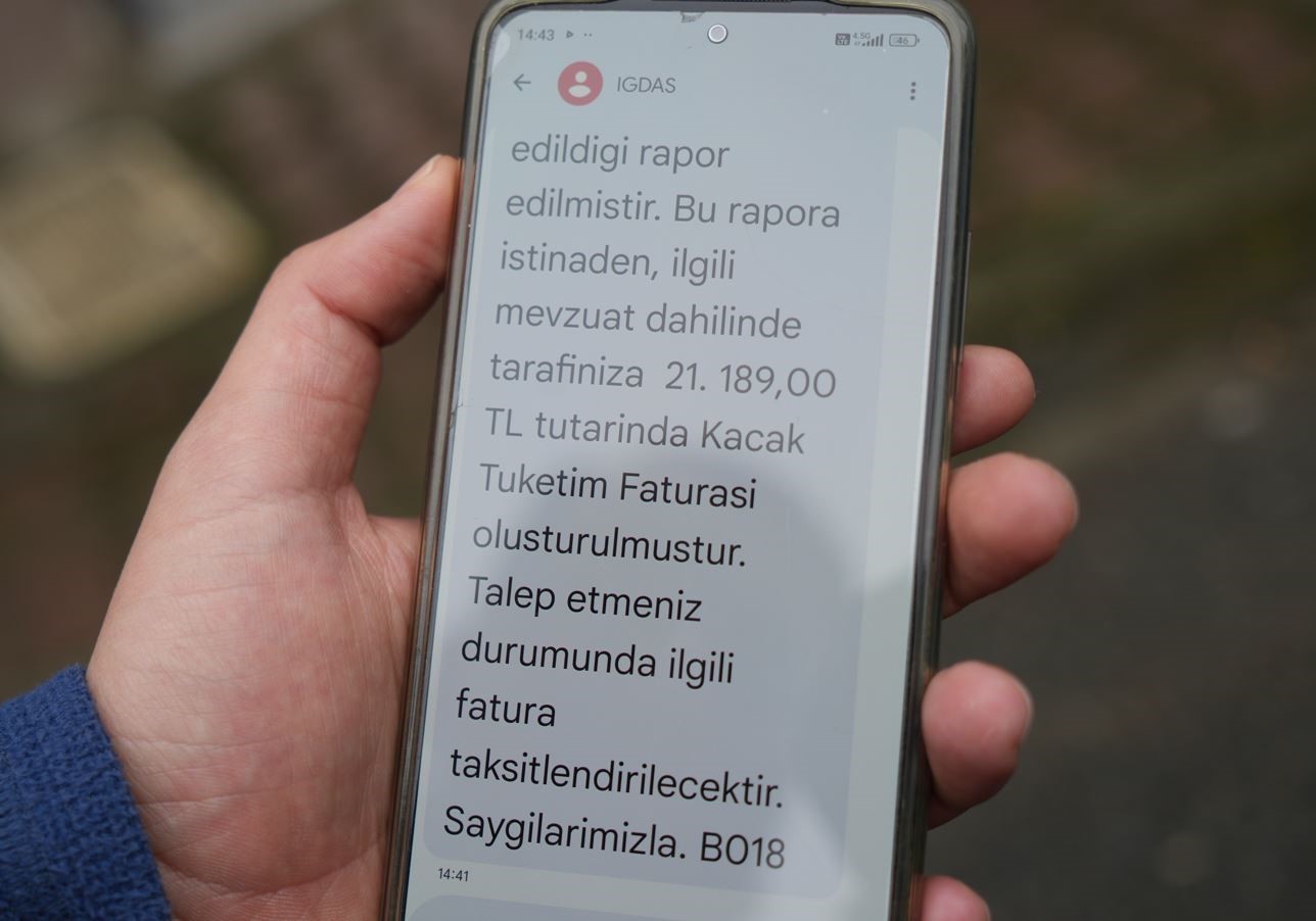 Down Sendromlu çocuğu olan vatandaşa İGDAŞ "kaçak doğalgaz kullanımı" gerekçesiyle ceza kesti