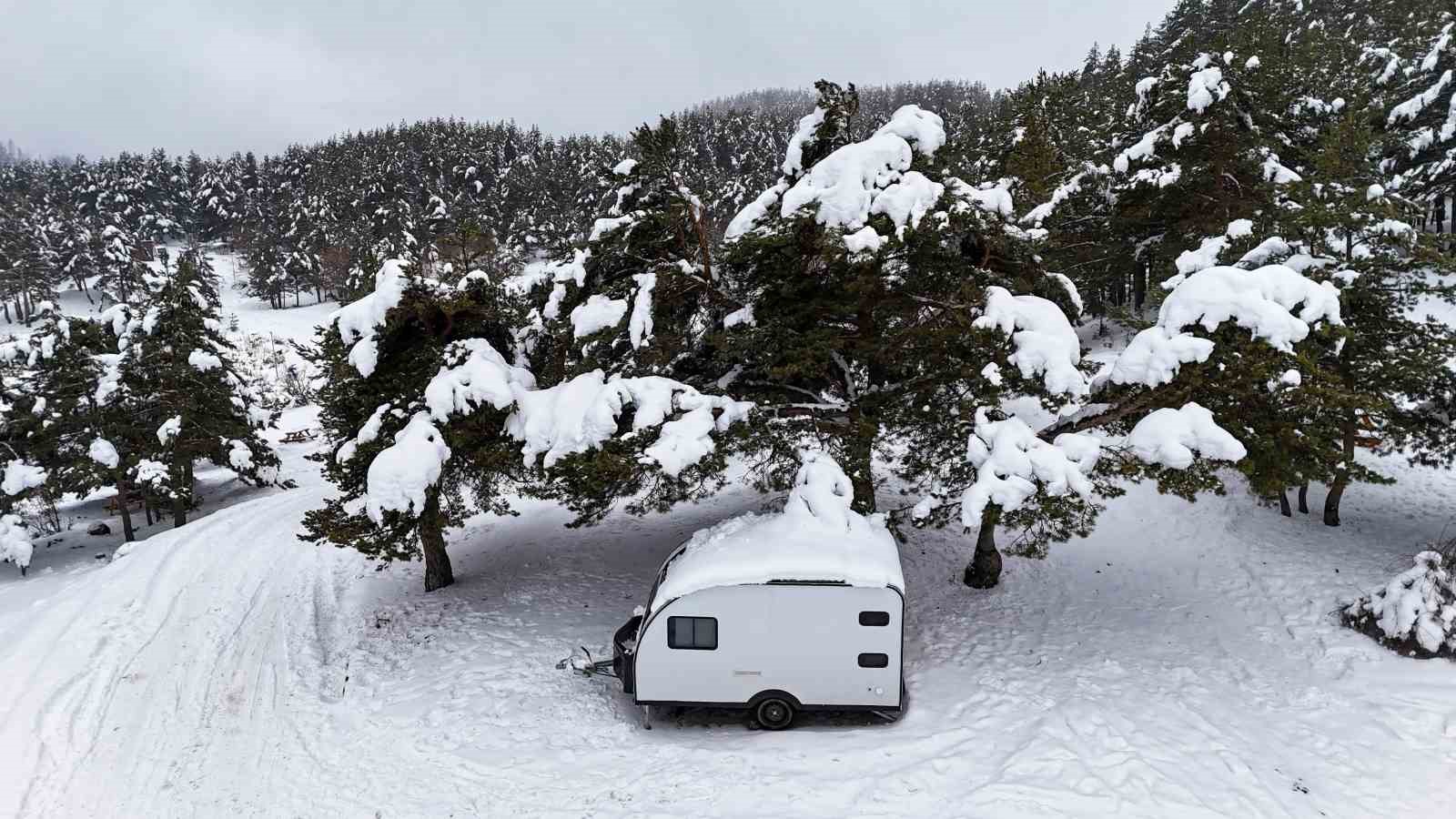 Kış tatilinde alternatif rota: "Uludağ yerine Işık Dağı&rsquo;nı se&ccedil;tiler"
