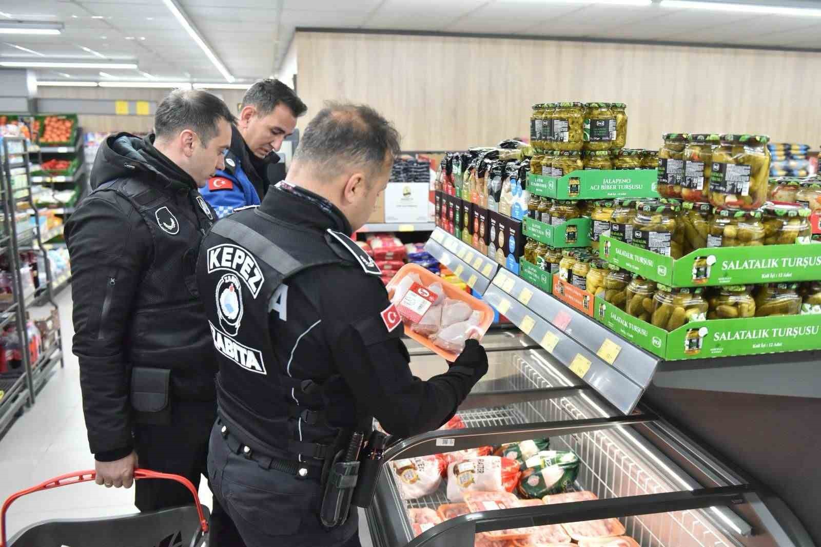 Marketlere zabıta denetimi
