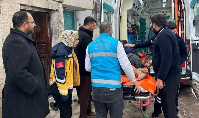 Babanın görüntüleri ekipleri harekete geçirdi