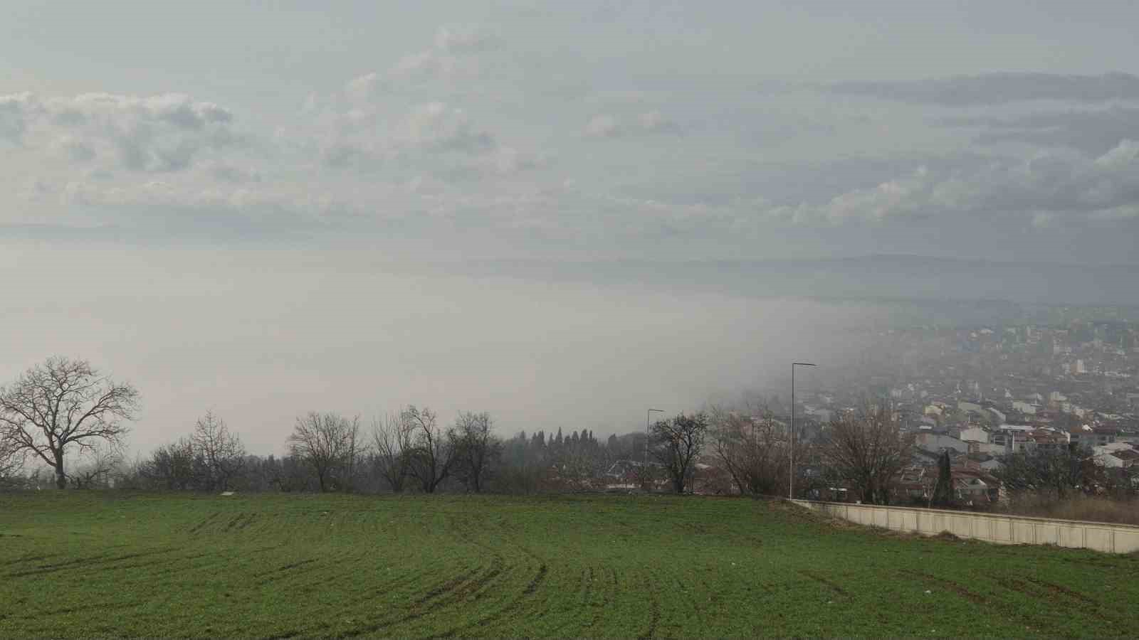 Marmara Denizi sisle kaplandı