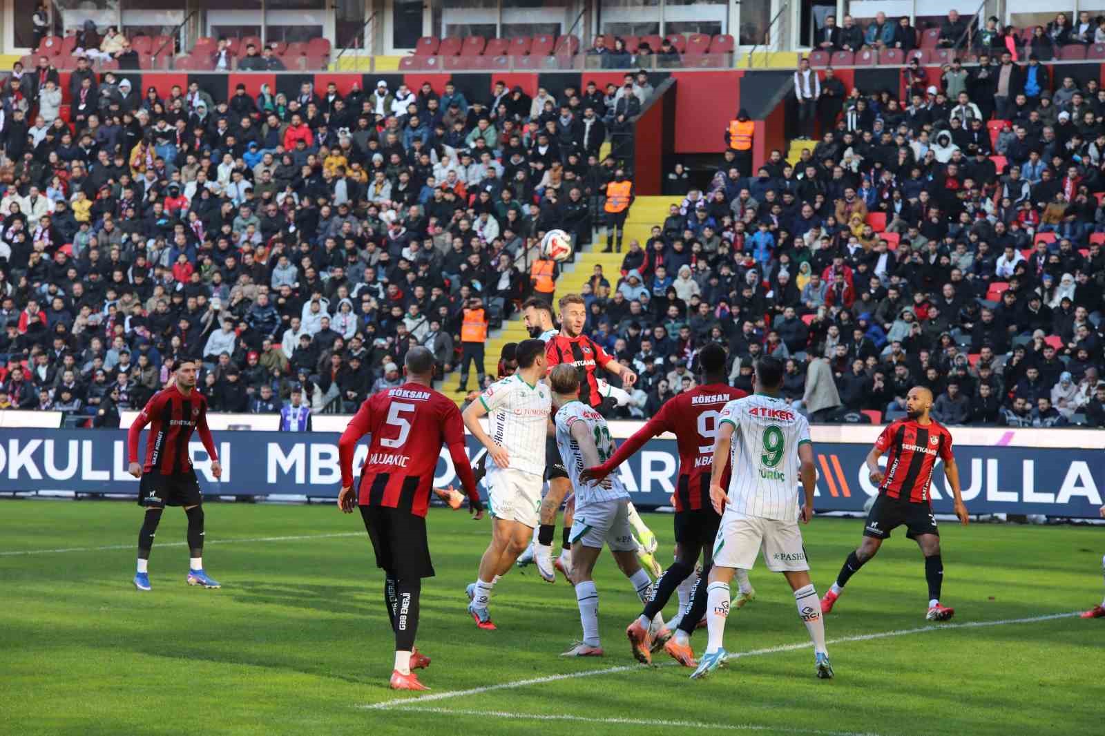 Trendyol Süper Lig: Gaziantep FK: 1 - Konyaspor: 1 (Maç sonucu)