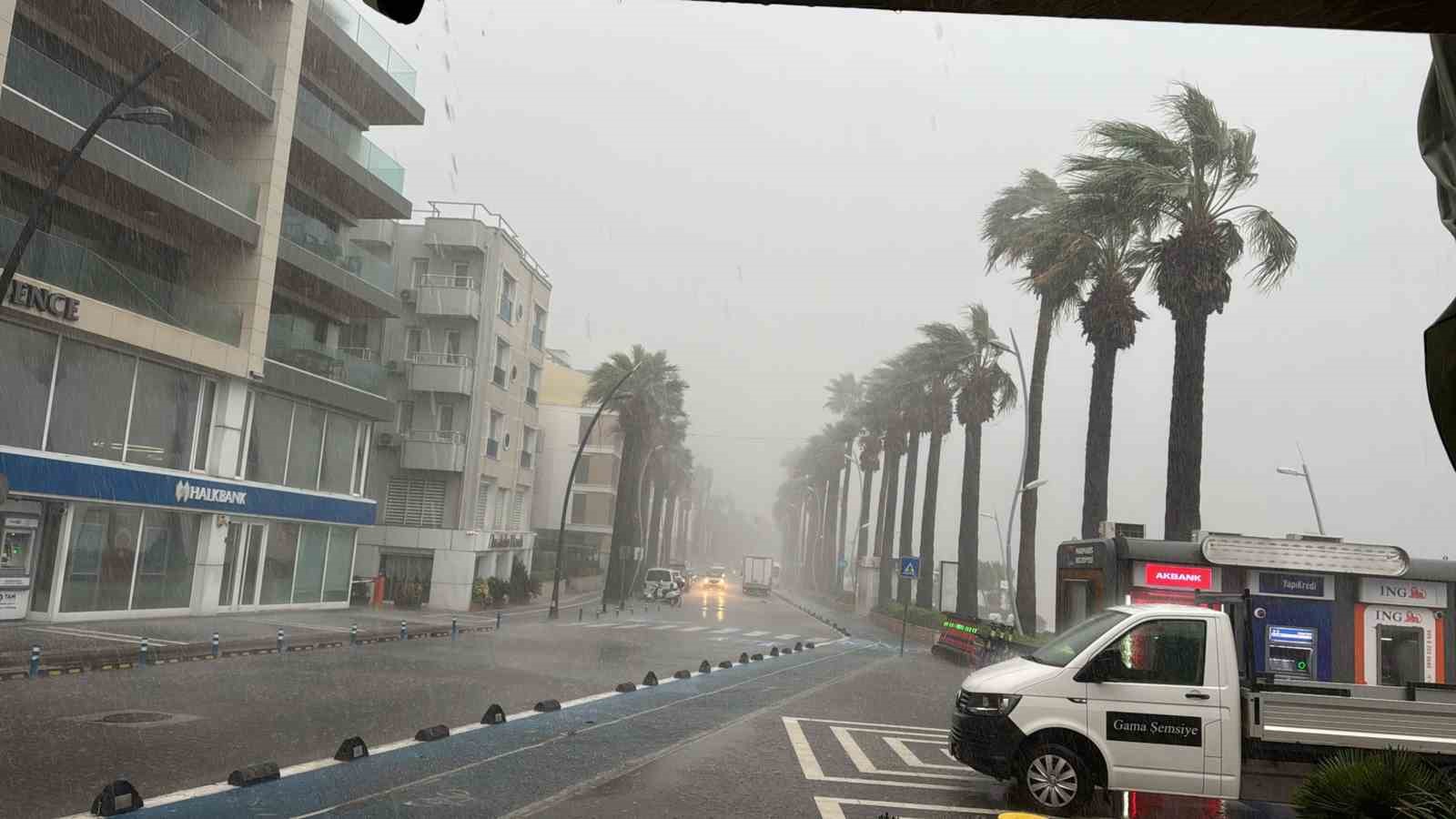 Muğla bölgesi için yağmur ve fırtına uyarısı