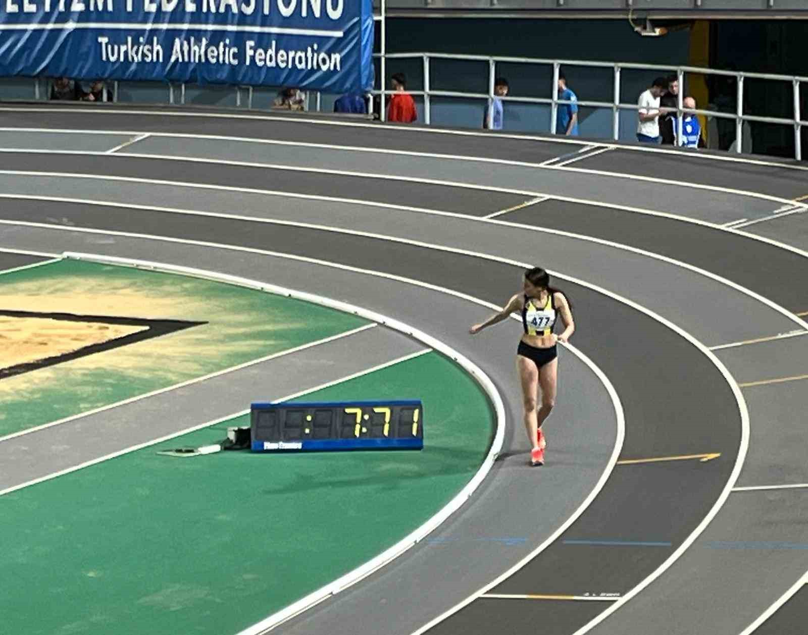 Aydınlı atlet Türkiye Şampiyonu oldu