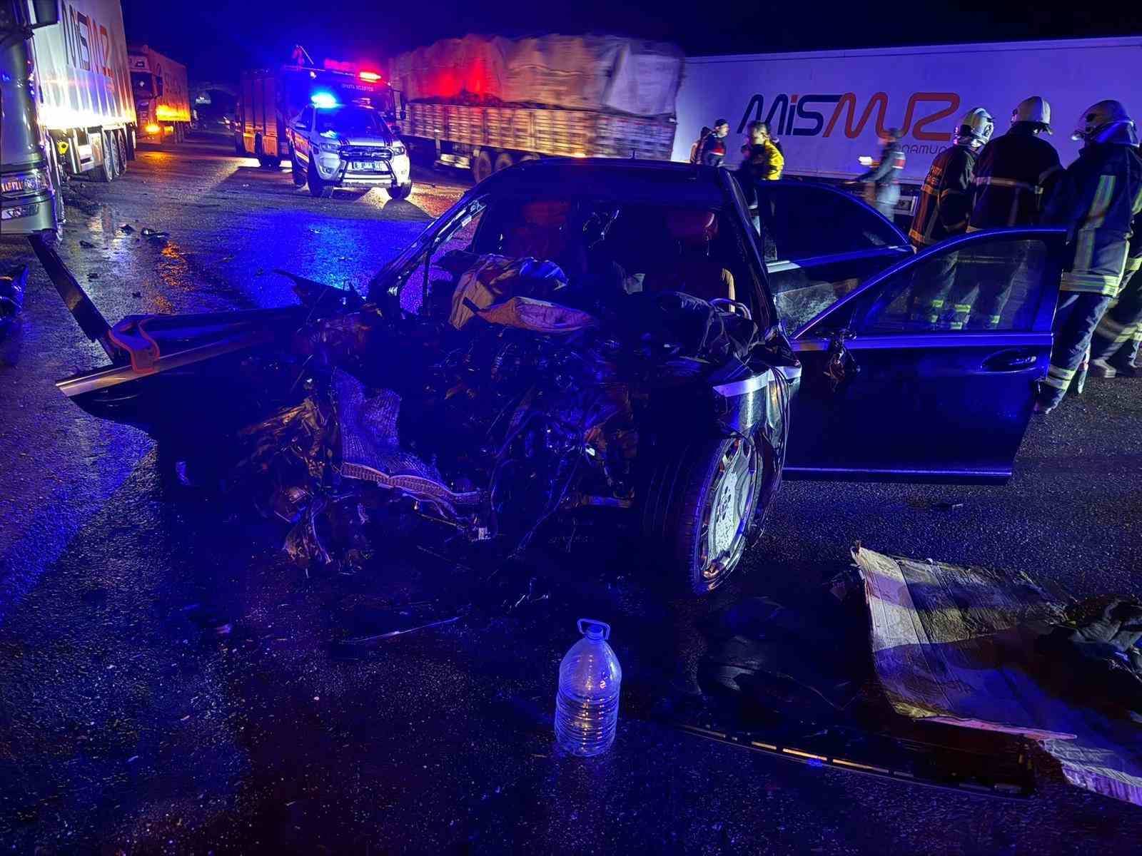 Burdur’da feci kaza: 1 ölü, 7 yaralı