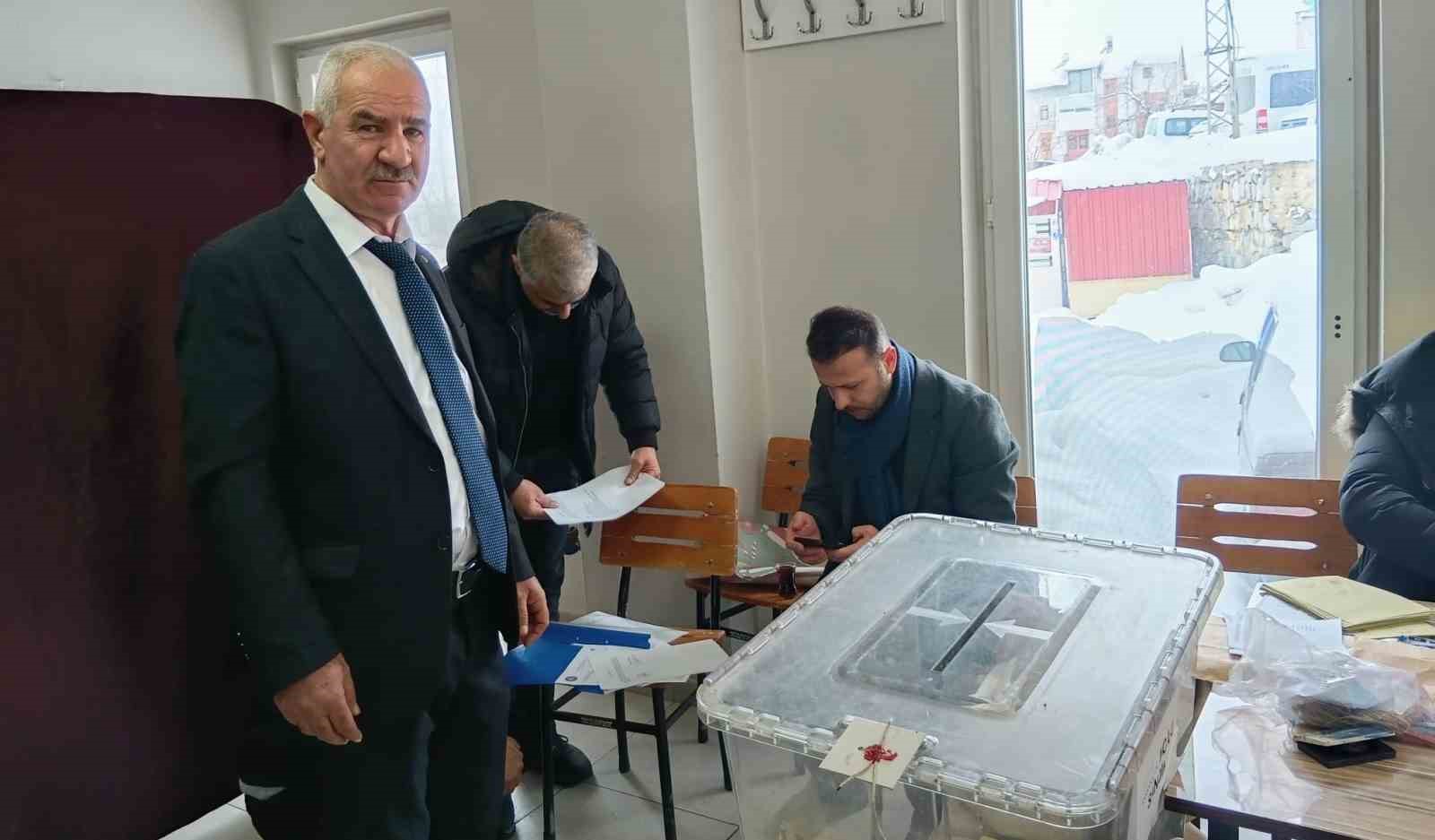 Çelikhan Esnaf ve Sanatkarlar Odası’nda başkanlık seçimi yapıldı