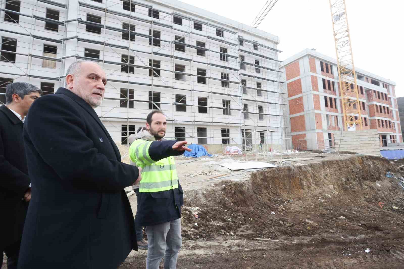 Başkan Sandıkçı: "Canik Fen Lisemiz bölgenin en donanımlı liselerinden olacak"