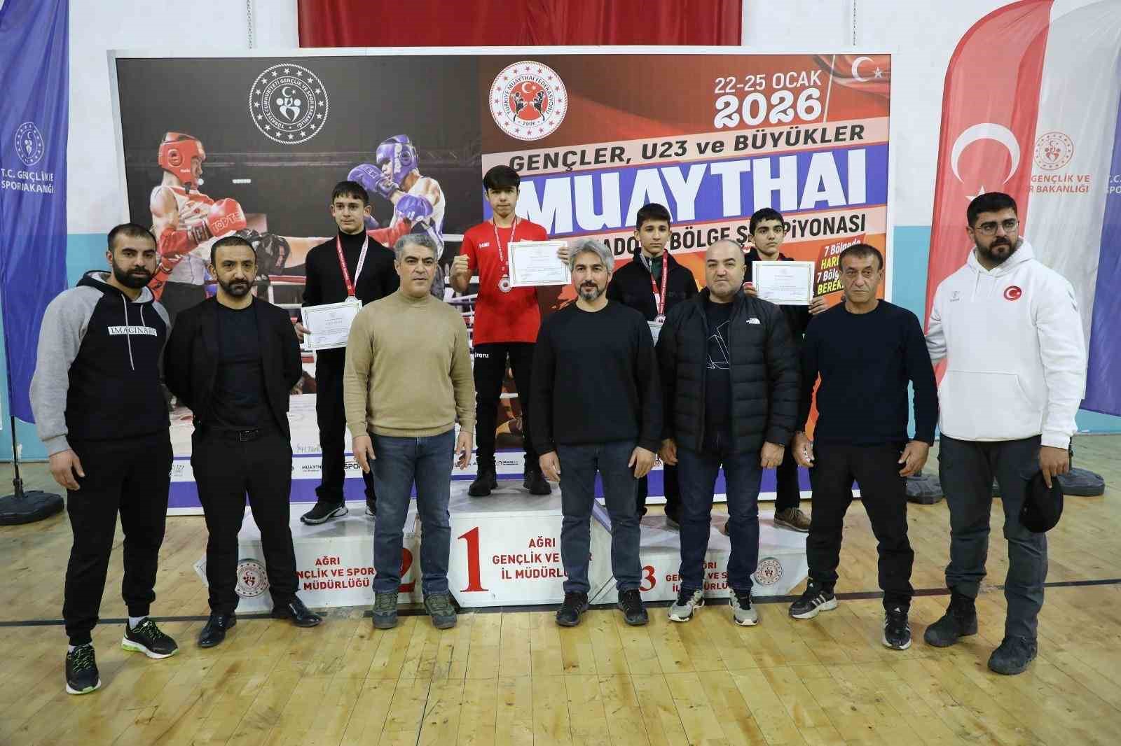 Ağrı’da muay thai rüzgarı esti