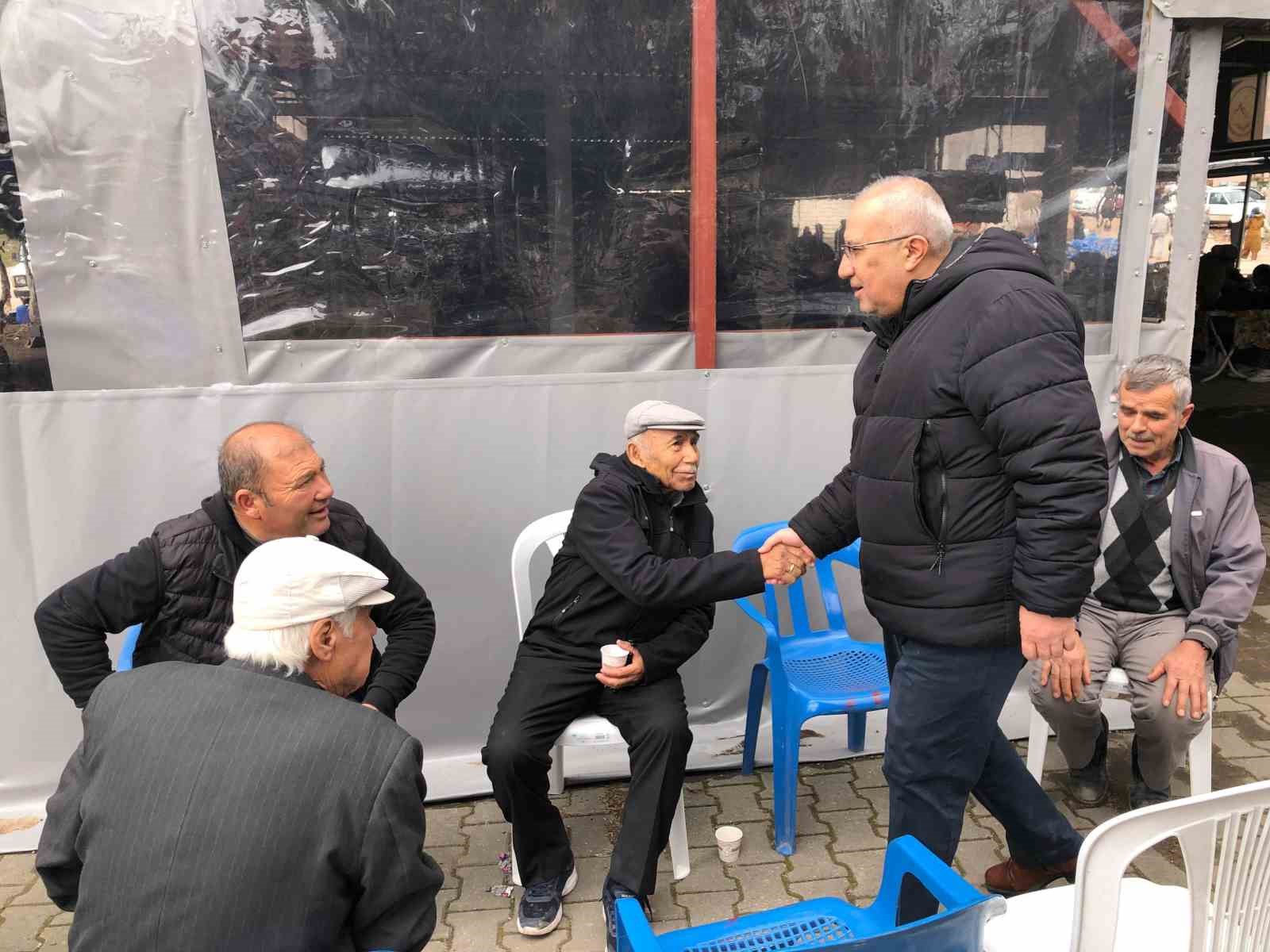 Kutsal topraklardan dönen Başkan Arslan hemşehrileriyle buluştu