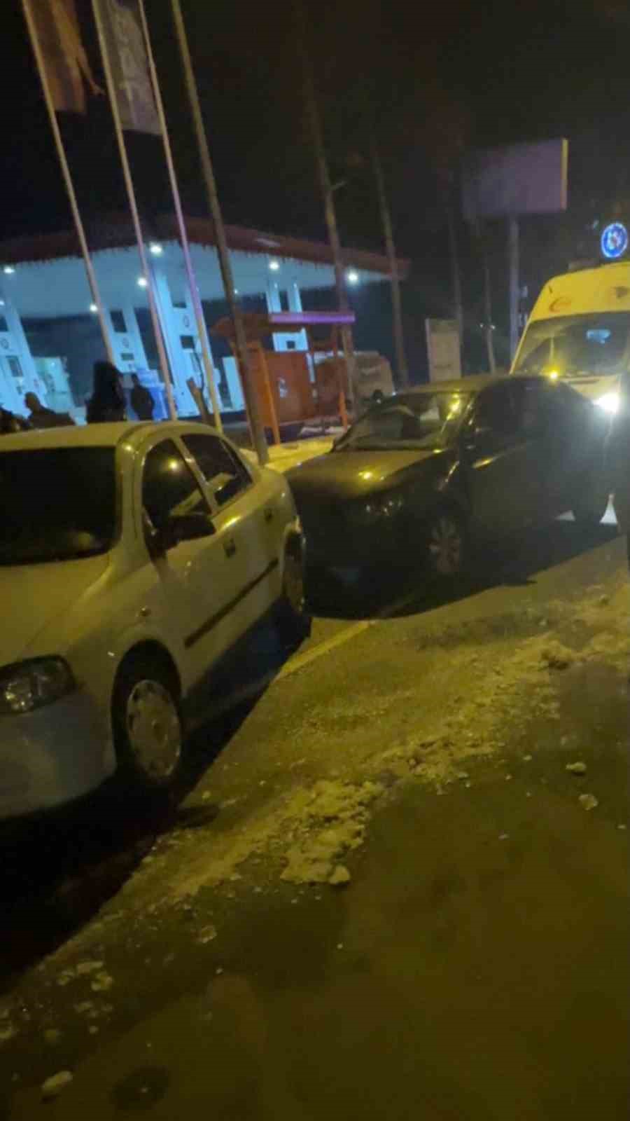 Diyarbakır’da trafik kazası: 1 yaralı