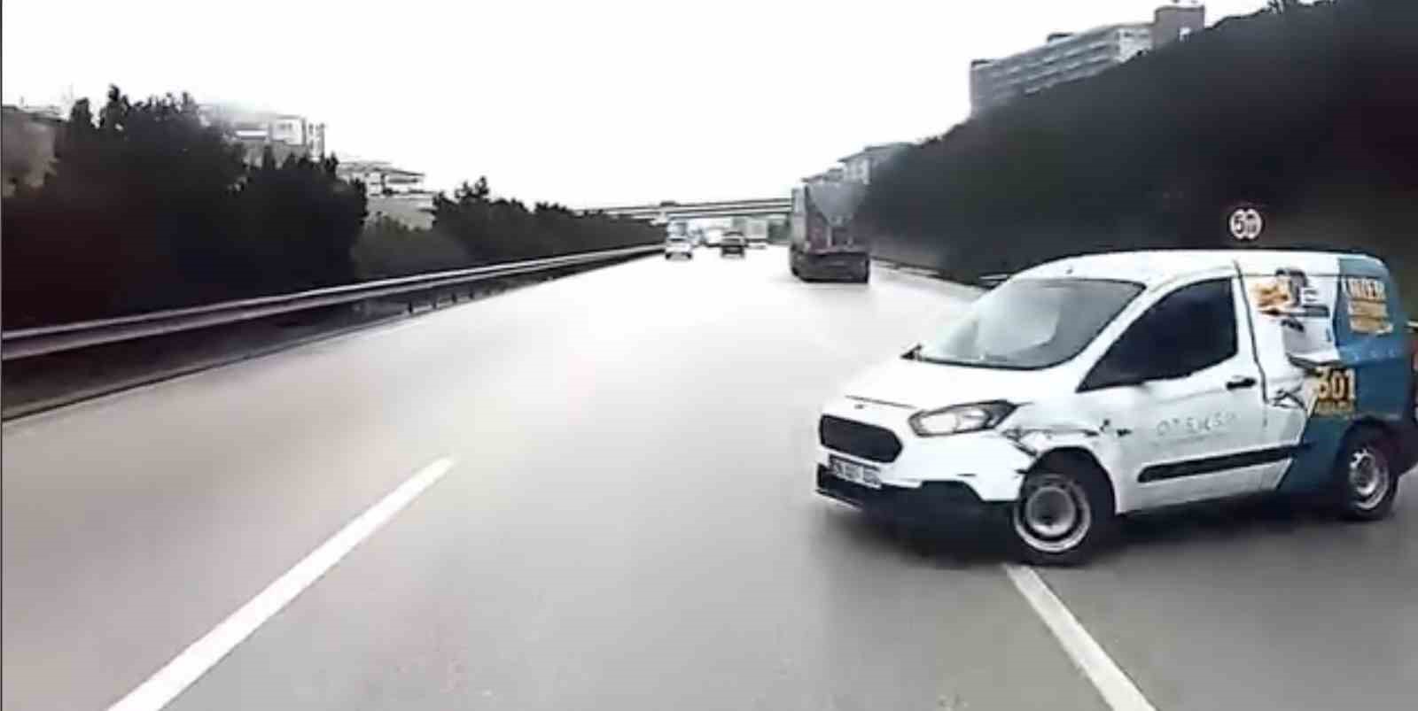 Bursa&rsquo;da otoyolda facianın eşiğinden d&ouml;n&uuml;ld&uuml;
