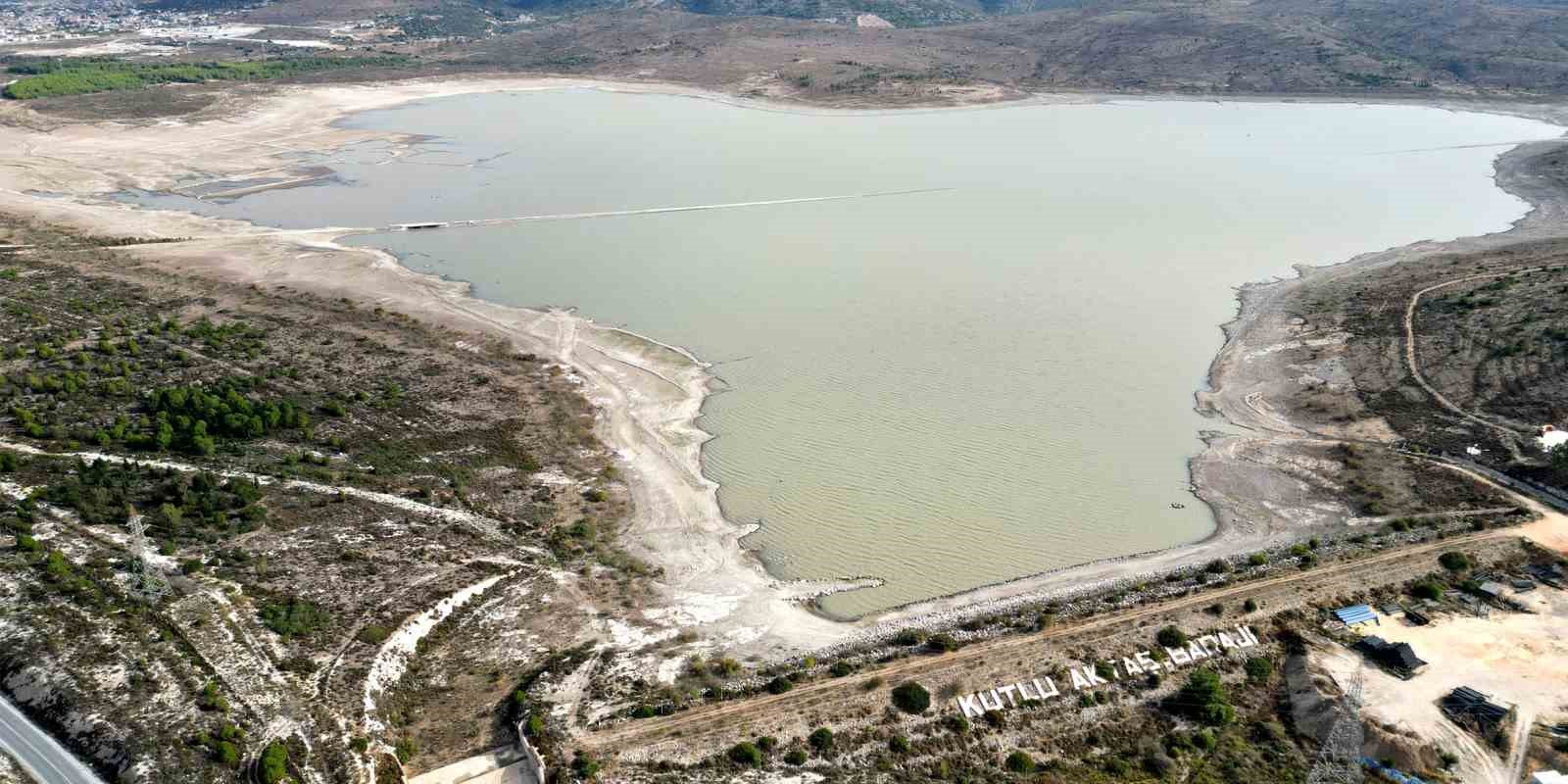 Kutlu Aktaş Barajı’nda su seviyesi geçen yılı aştı