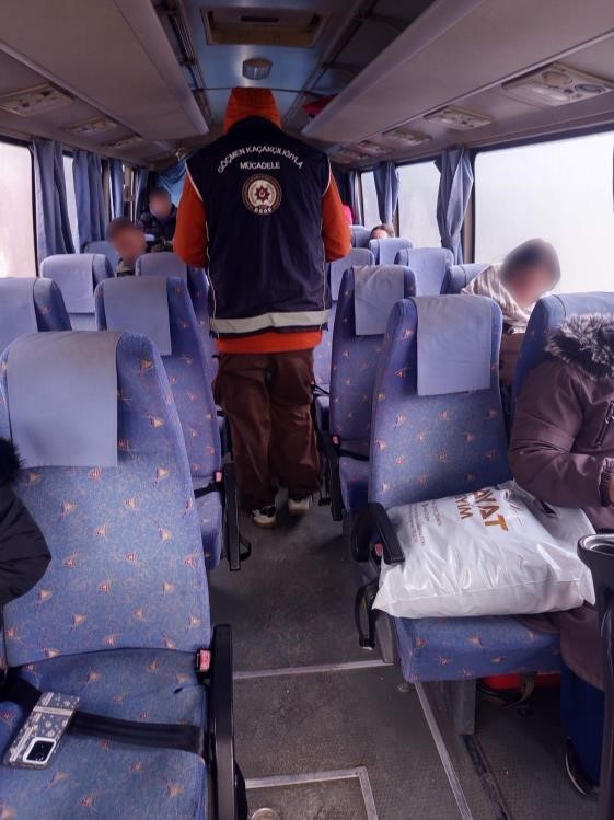 Bilecik’te yabancı uyruklu şahıslara yönelik denetim