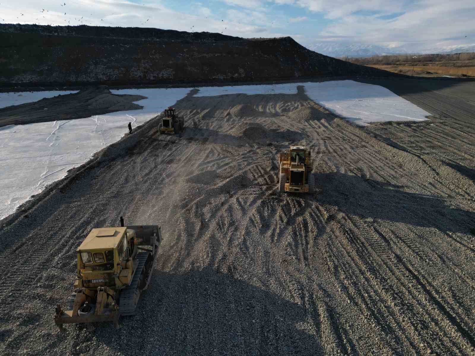 D&uuml;zenli Katı Atık Depolama Sahası&rsquo;nın 4. kısmı tamamlandı
