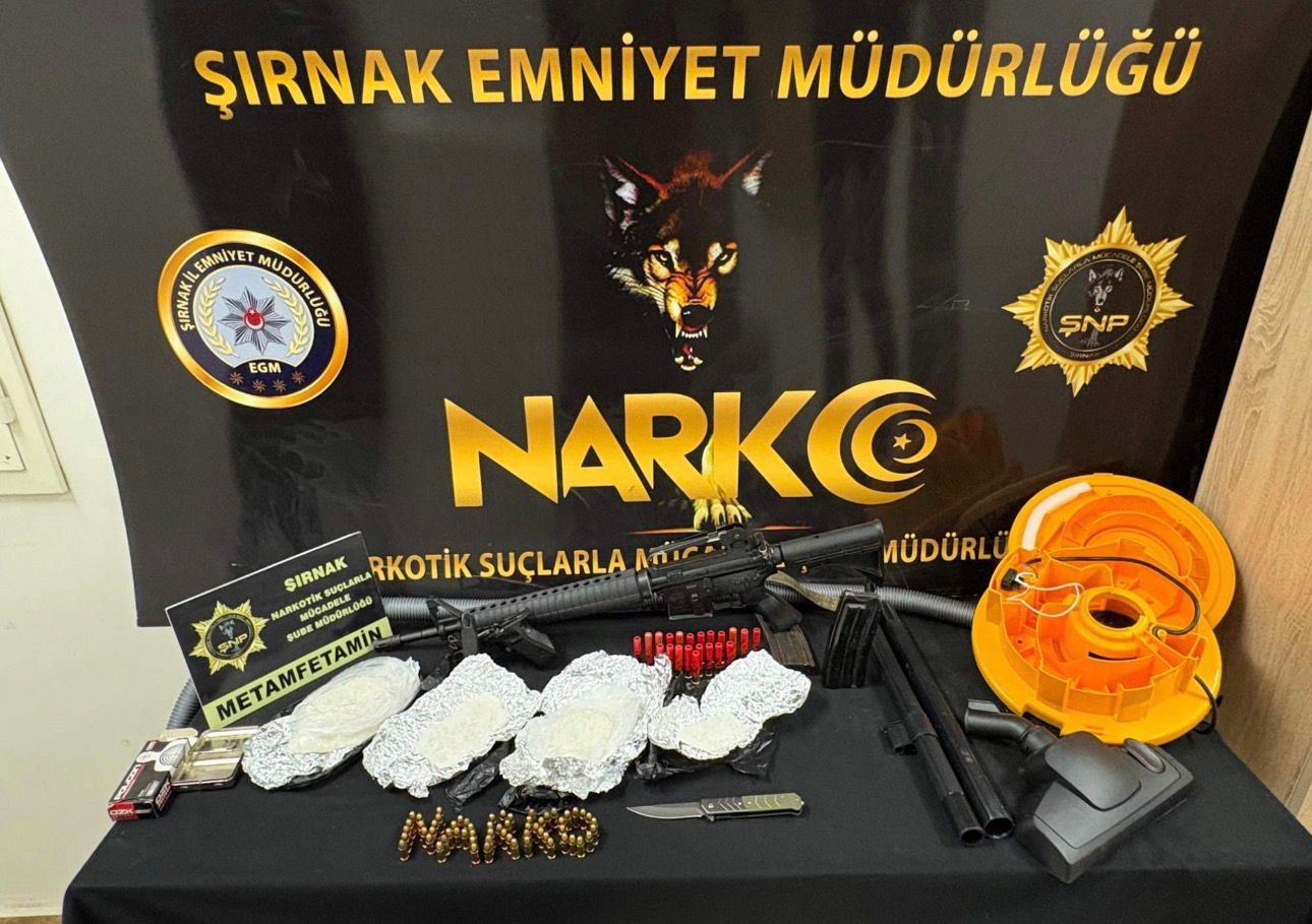 Şırnak’ta asayiş, narkotik ve kaçakçılık operasyonu: 2 tutuklama