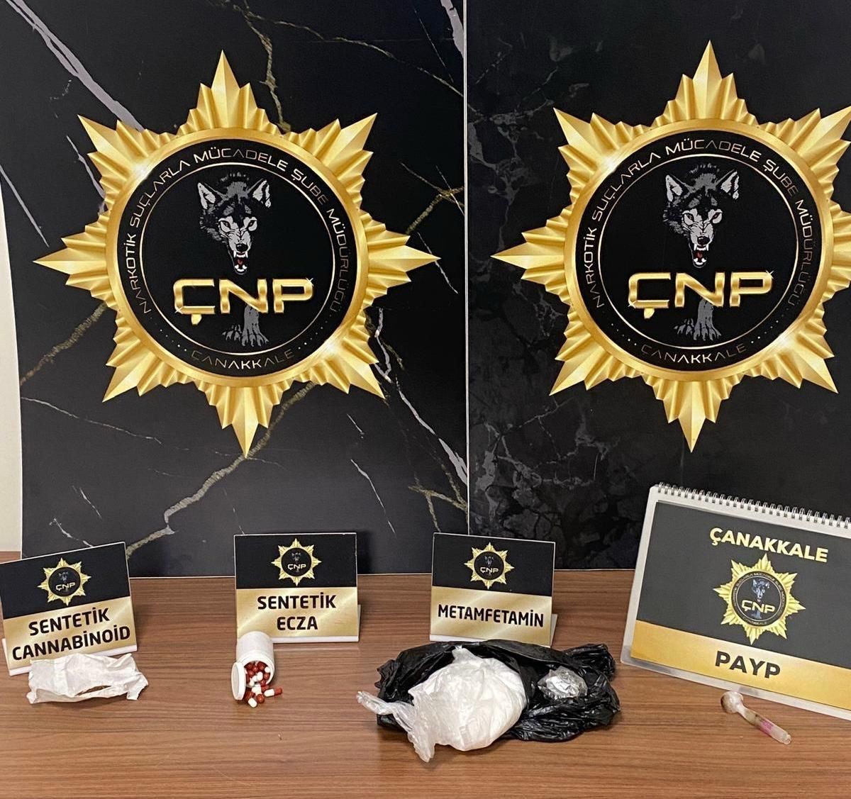 Çanakkale’de uyuşturucu operasyonlarına 5 tutuklama