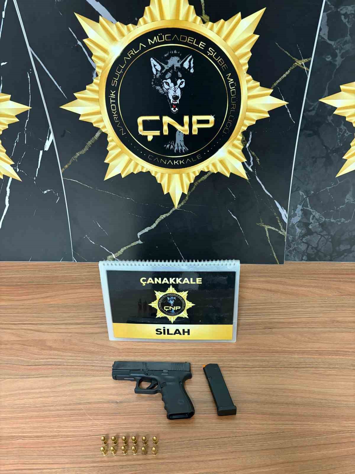 Çanakkale’de uyuşturucu operasyonlarına 5 tutuklama