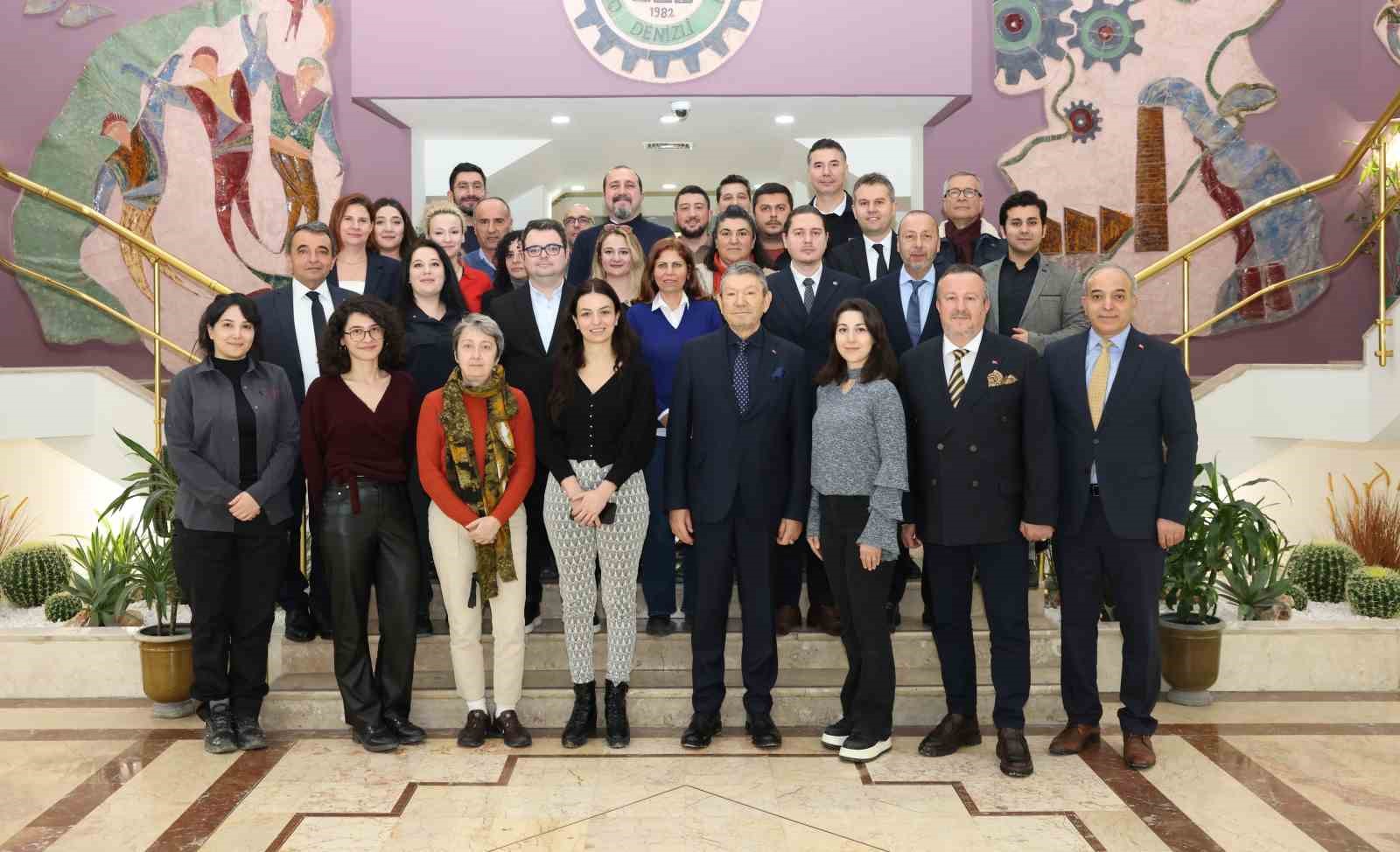 Sanayi ve Teknoloji Bakanlığı ile D&uuml;nya Bankasından Denizli OSB&rsquo;ye ziyaret
