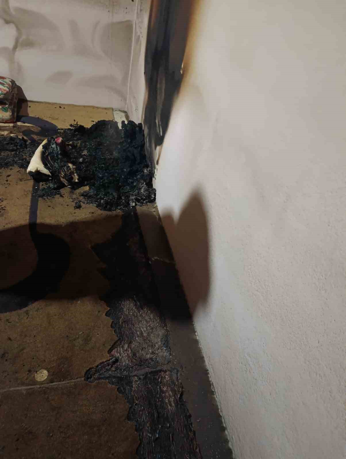 Van&rsquo;da ev yangını
