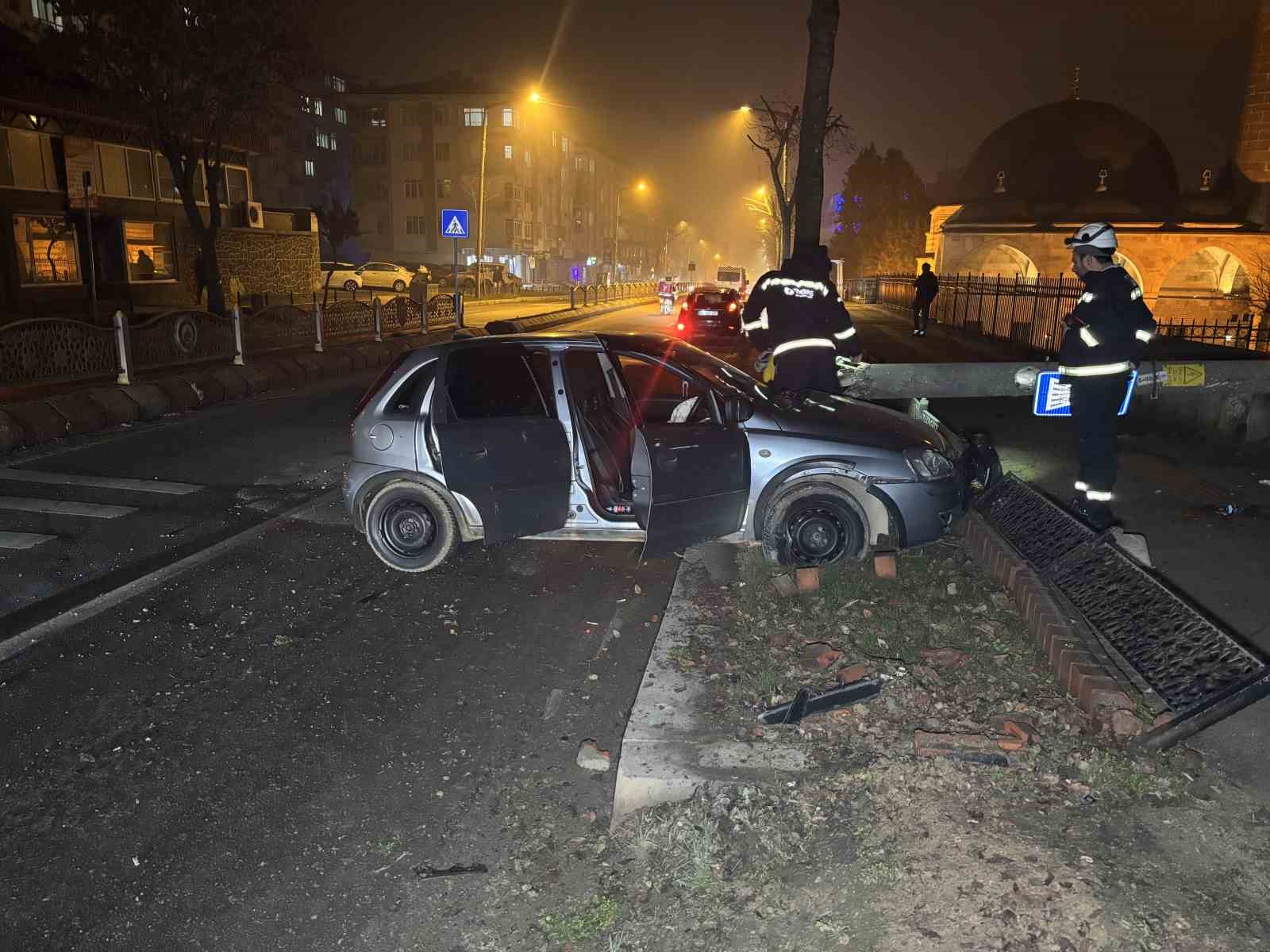Edirne’de sis kazaya sebep oldu