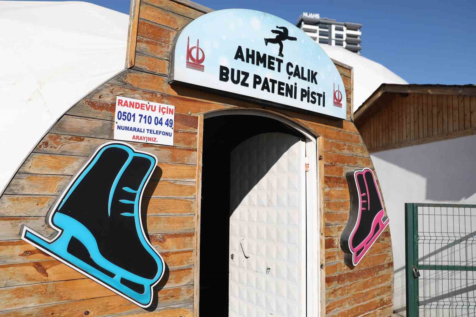 Ke&ccedil;i&ouml;ren Belediyesi&rsquo;nden &uuml;cretsiz buz pateni hizmeti
