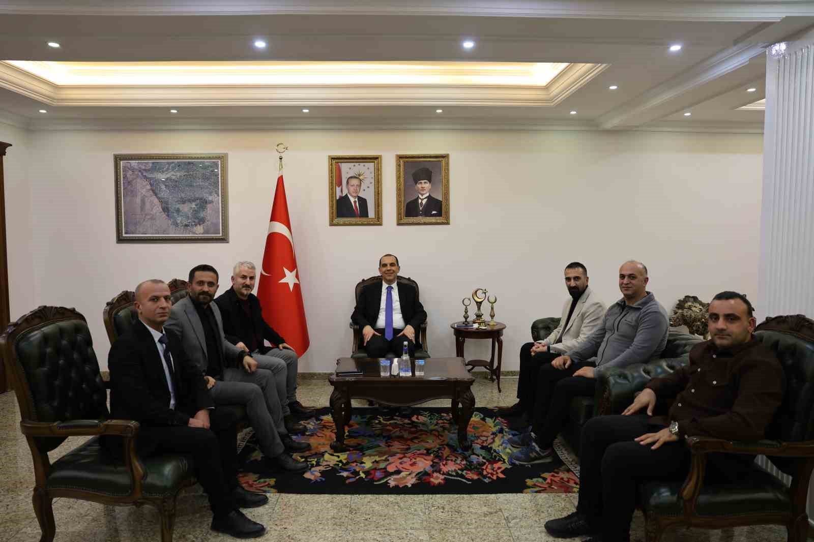 IÇGC’den Vali Taşolar’a hayırlı olsun ziyareti