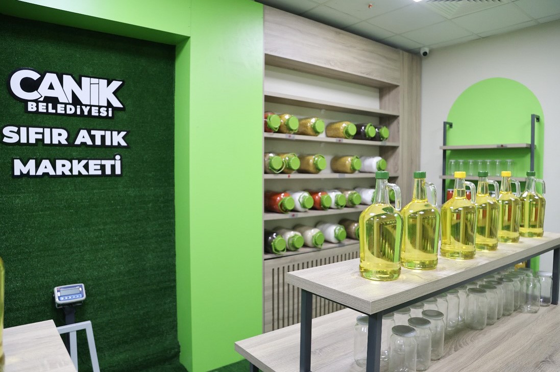 Canik’te atıklar dönüşüyor aile bütçesine katkı sağlıyor