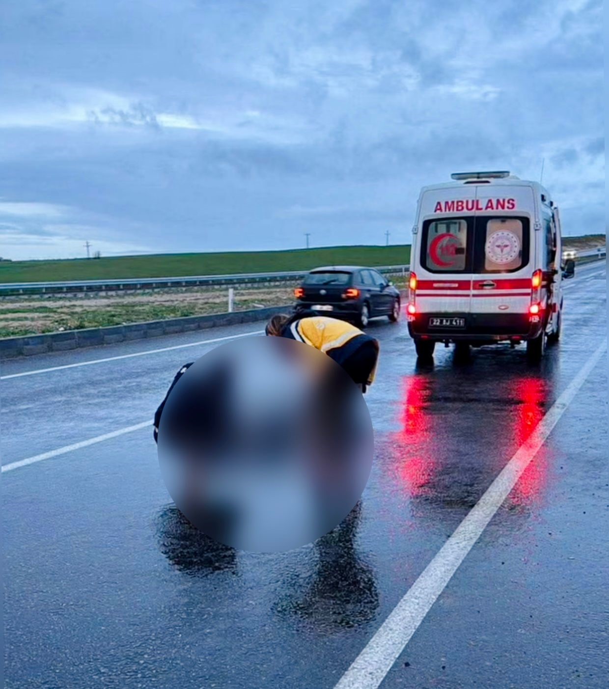 Yolun karşısına ge&ccedil;mek isterken hayatını kaybetti
