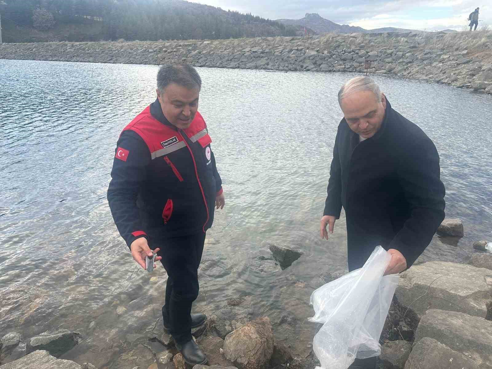 Göl ve göletlerde balıklandırma çalışması