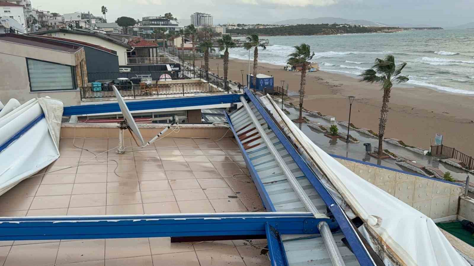 Didim&rsquo;de fırtına etkili oldu
