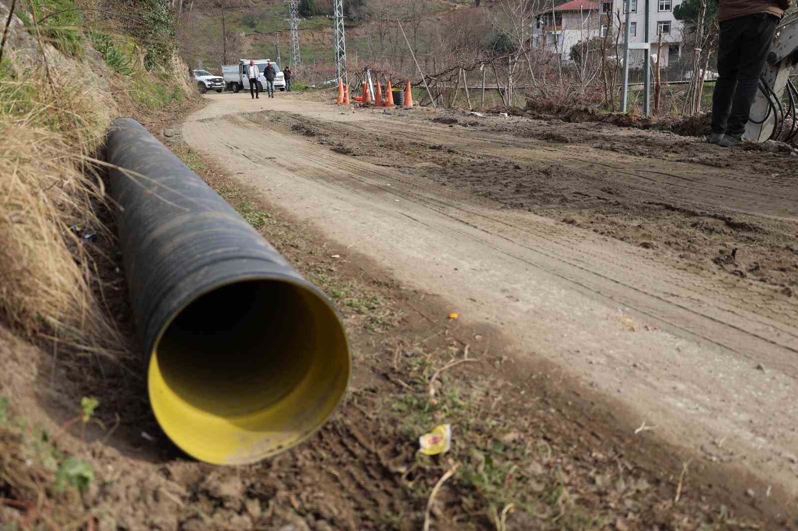 Ordu’da altyapı güçlendirme ve yenileme çalışmaları sürüyor