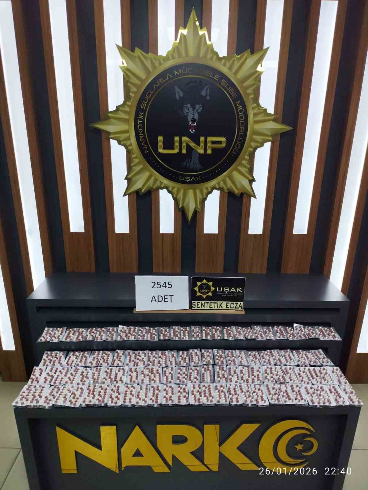 Uşak&rsquo;ta uyuşturucu operasyonunda 6 kişi tutuklandı
