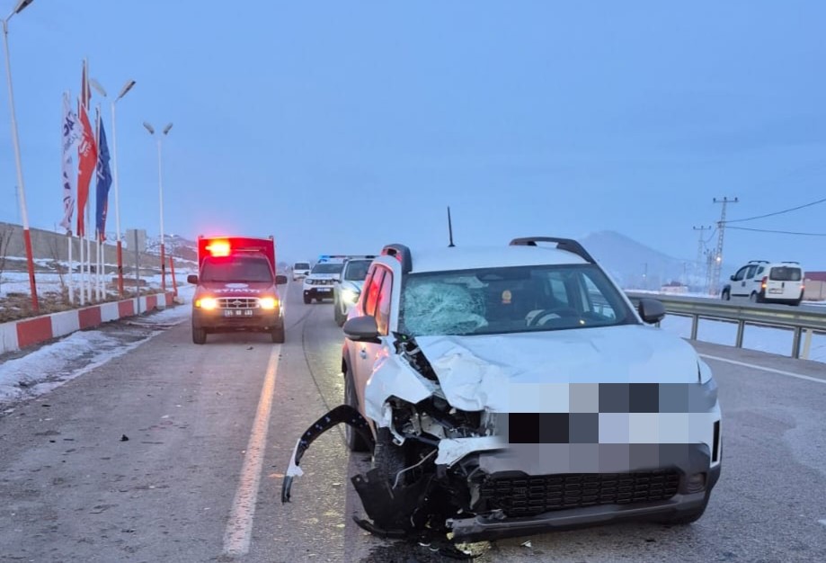 Van&rsquo;da trafik kazası: 1 yaralı
