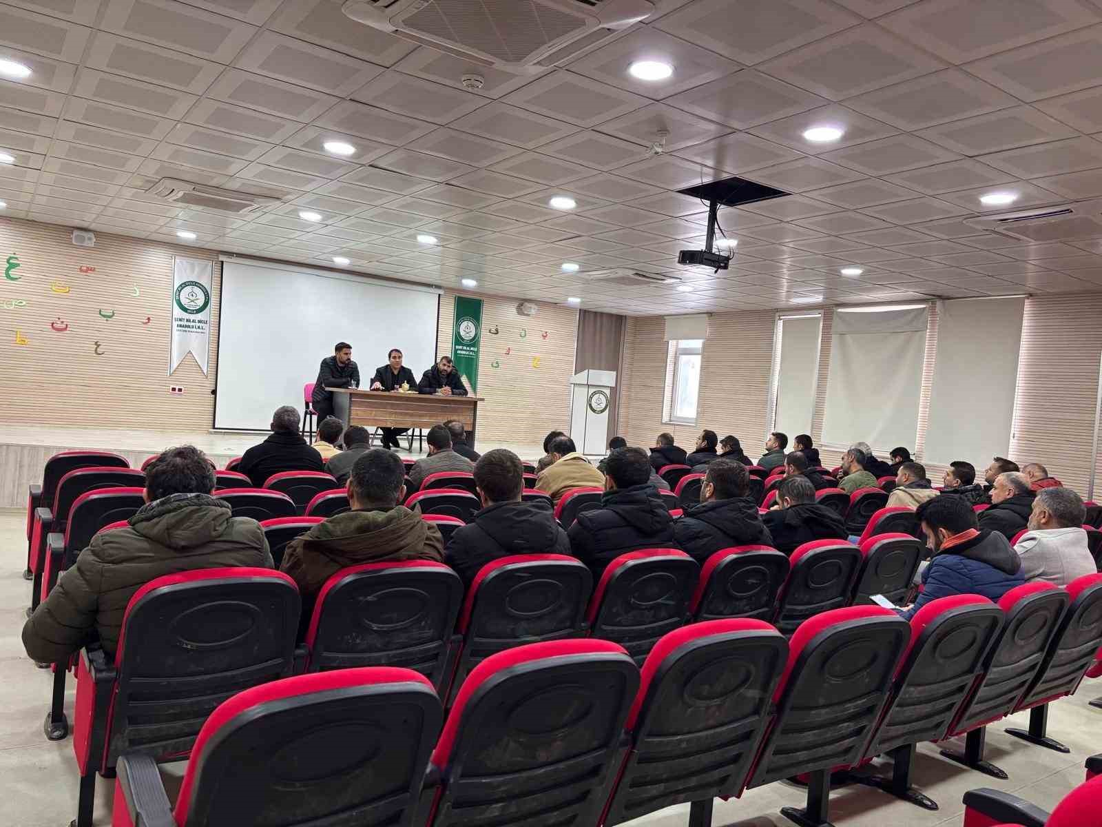 Dicle’de eğitim-öğretim yılı 1. dönem değerlendirme toplantısı yapıldı