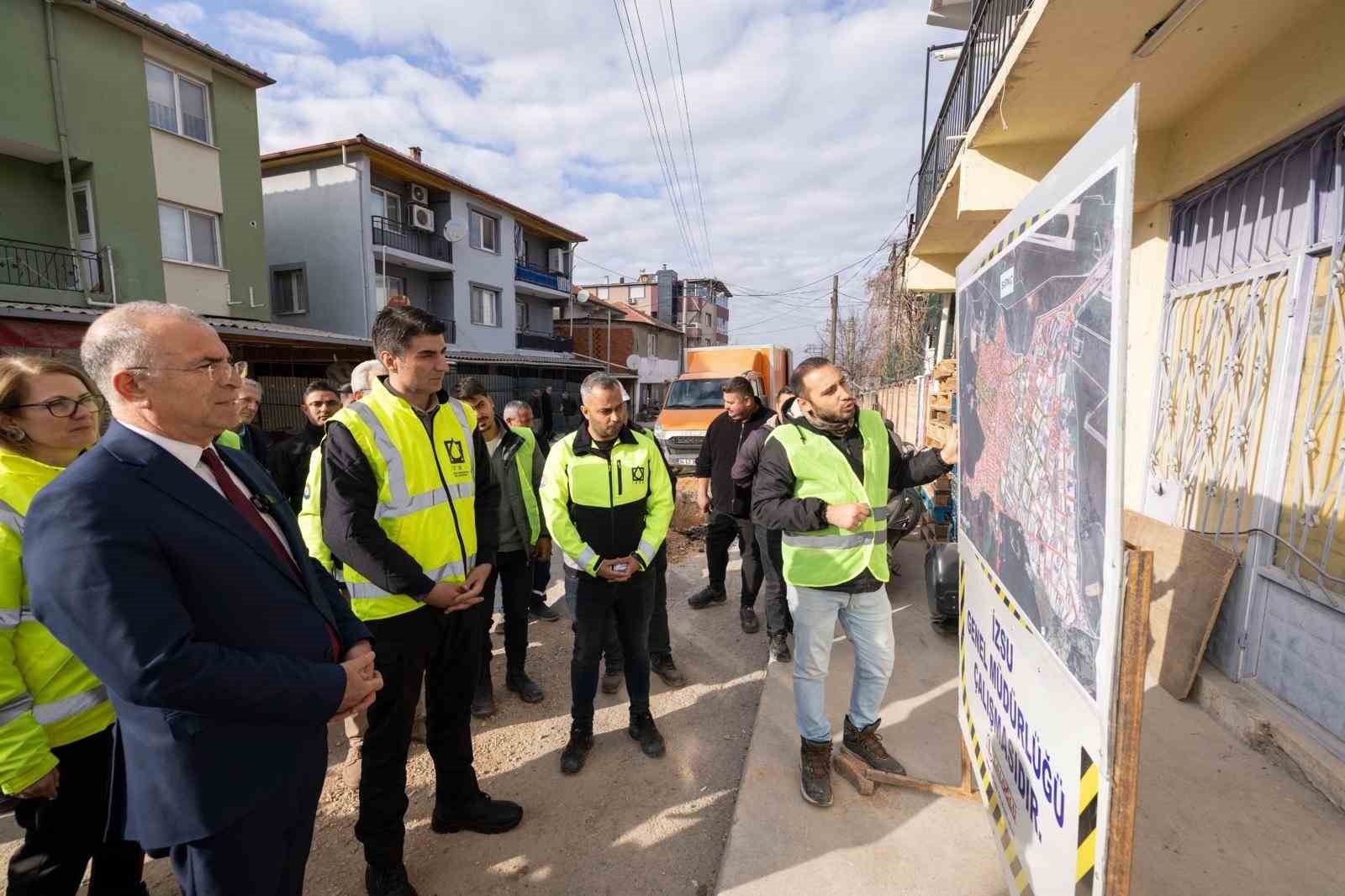 Sarnıç’ta içme suyu yatırımı hızla ilerliyor
