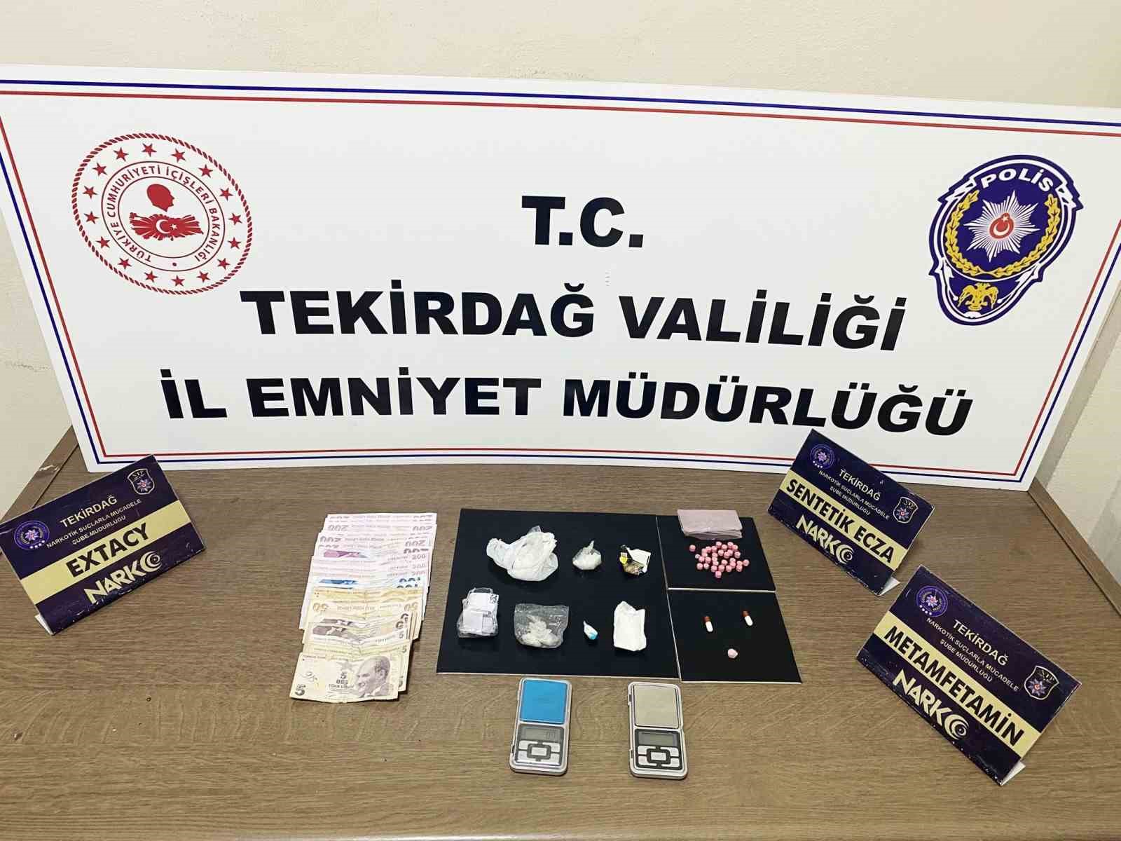 Tekirdağ’da uyuşturucuya geçit yok: 157 şüpheliye işlem, 16 tutuklama