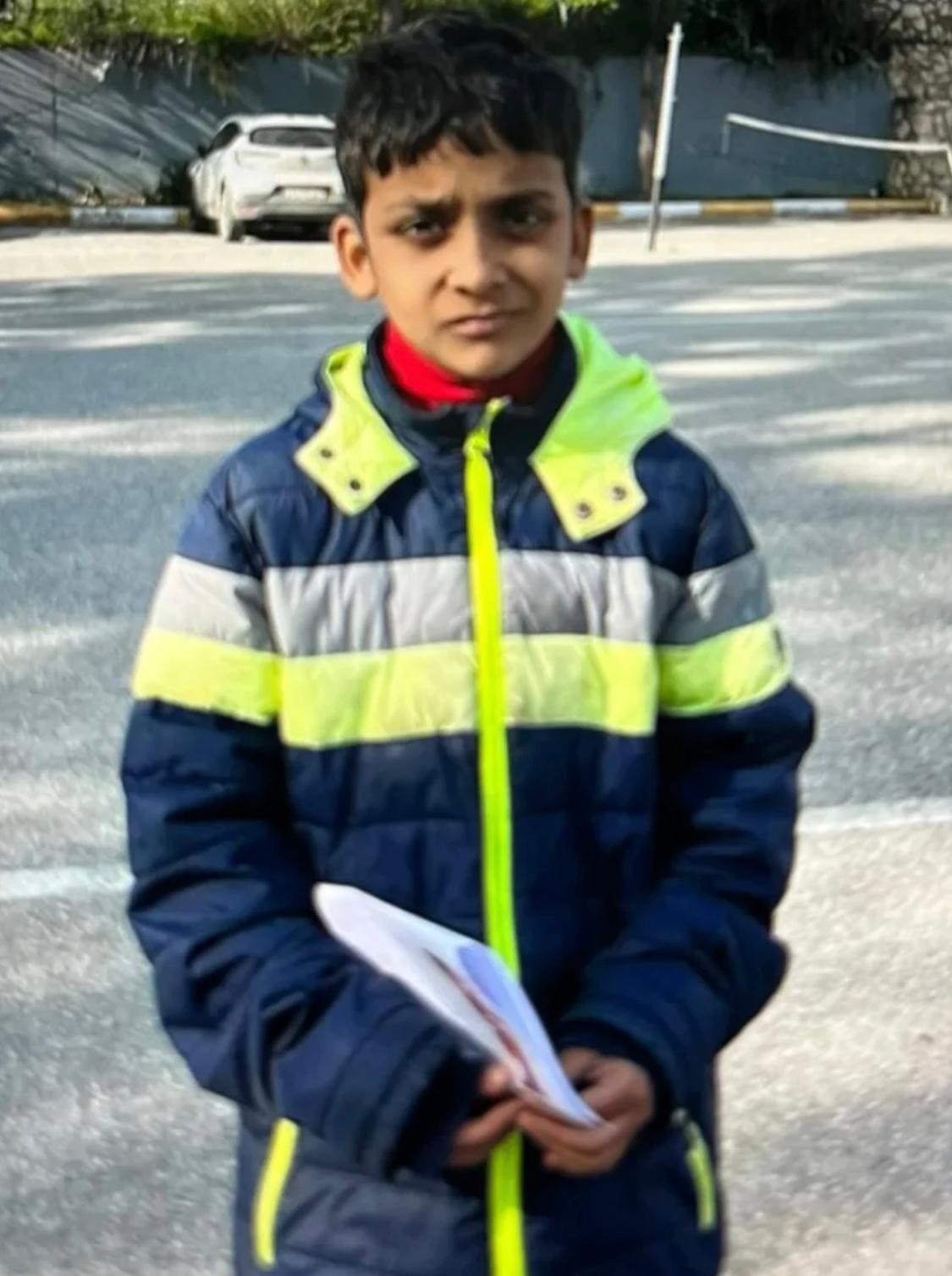 Evinin önünde oyun oynarken kaybolan 11 yaşındaki çocuktan iki gündür haber alınamıyor