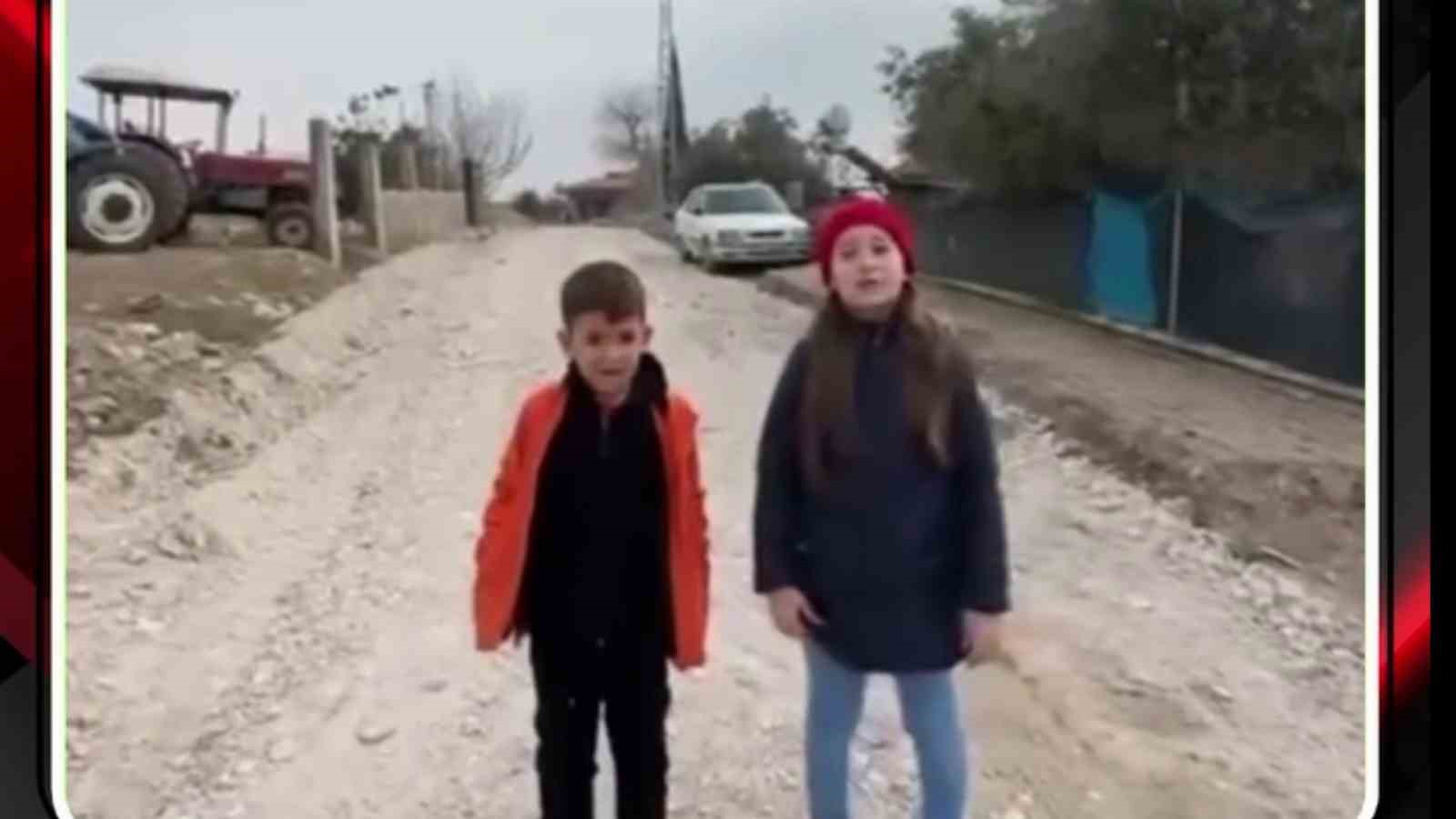 ‘Okula gidip gelemiyorum, sokakta kardeşlerimle oynayamıyorum’ diyerek belediye başkanına seslenen çocukların istekleri yerine getirildi